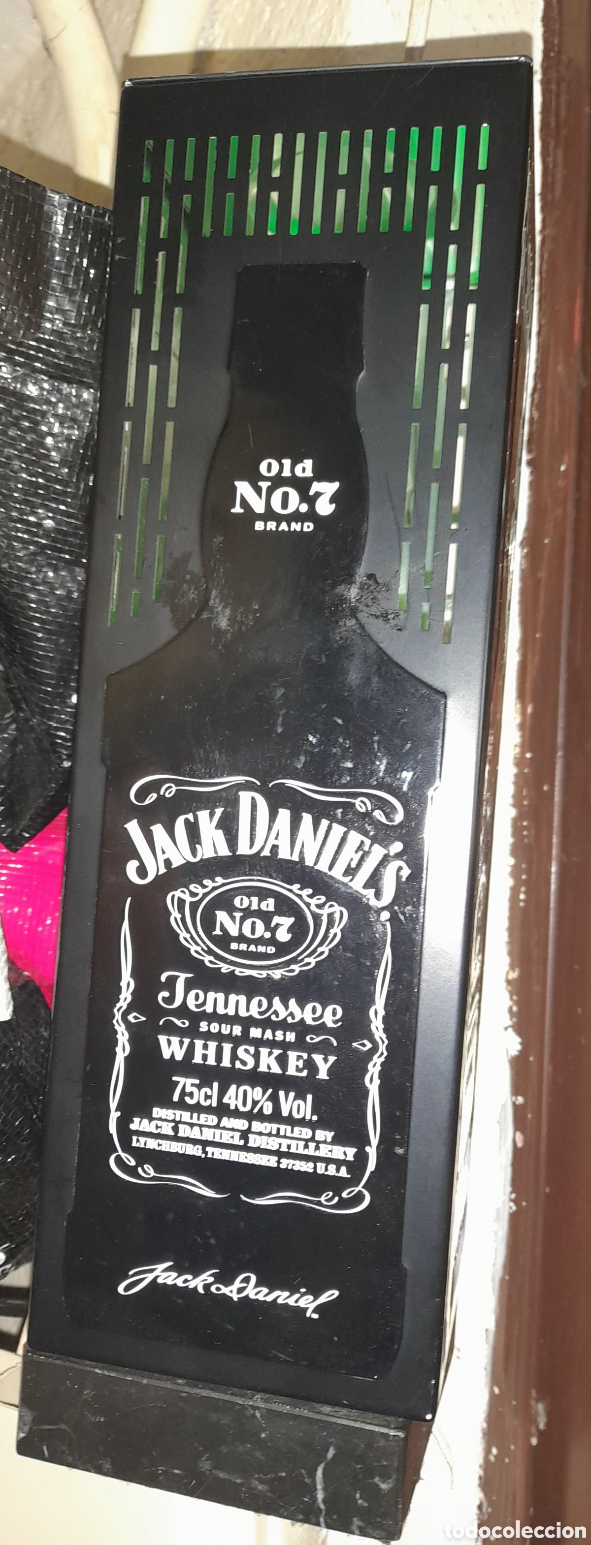 Coleccionismo de vinos y licores: Lampara Jack Daniel whisky - Foto 4
