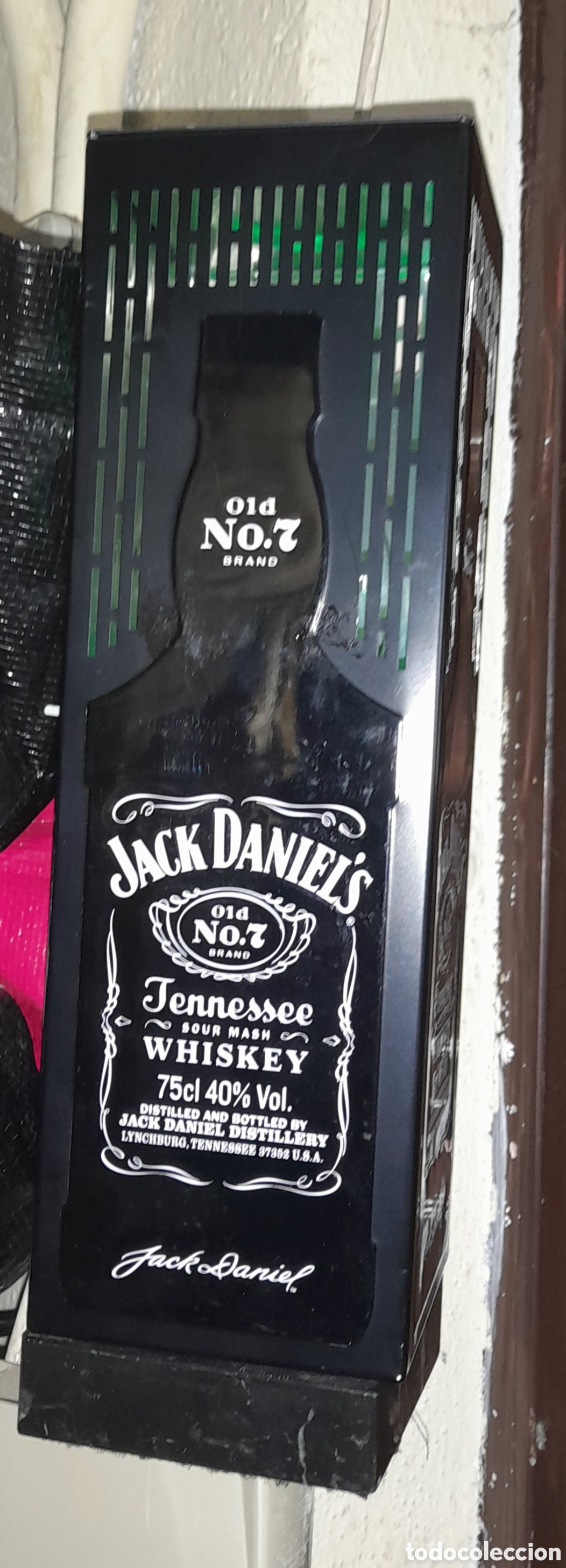 Coleccionismo de vinos y licores: Lampara Jack Daniel whisky - Foto 5