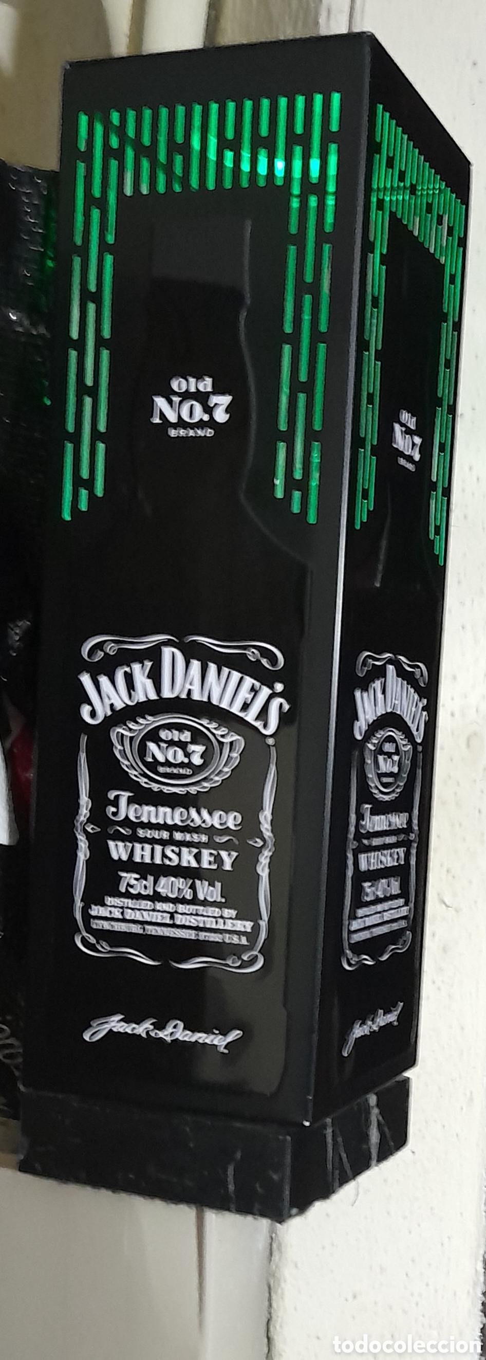 Coleccionismo de vinos y licores: Lampara Jack Daniel whisky - Foto 6