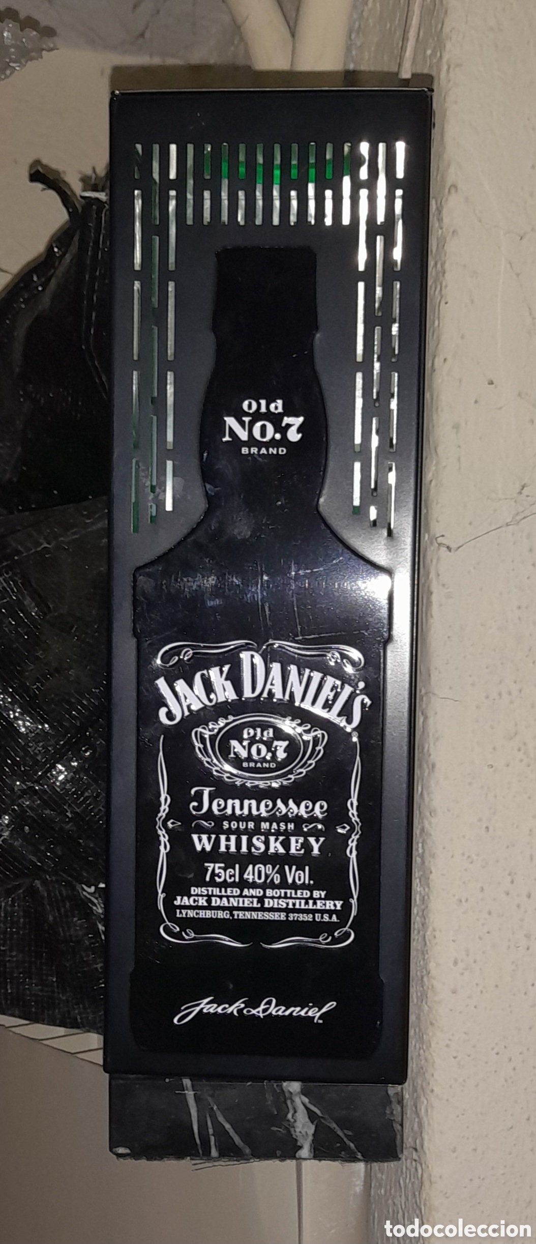 Coleccionismo de vinos y licores: Lampara Jack Daniel whisky - Foto 1