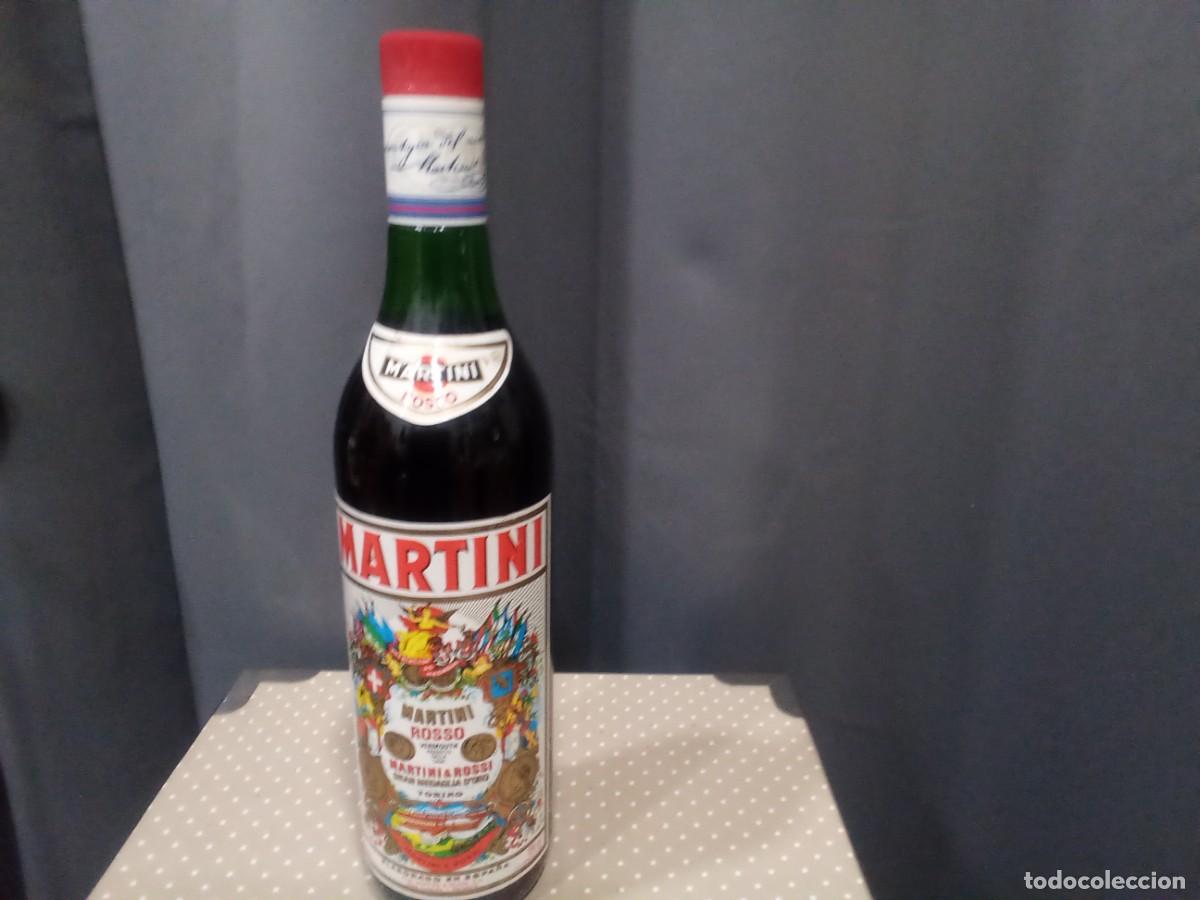 Coleccionismo de vinos y licores: BOTELLA DE MARTINI ROSSO - Foto 1
