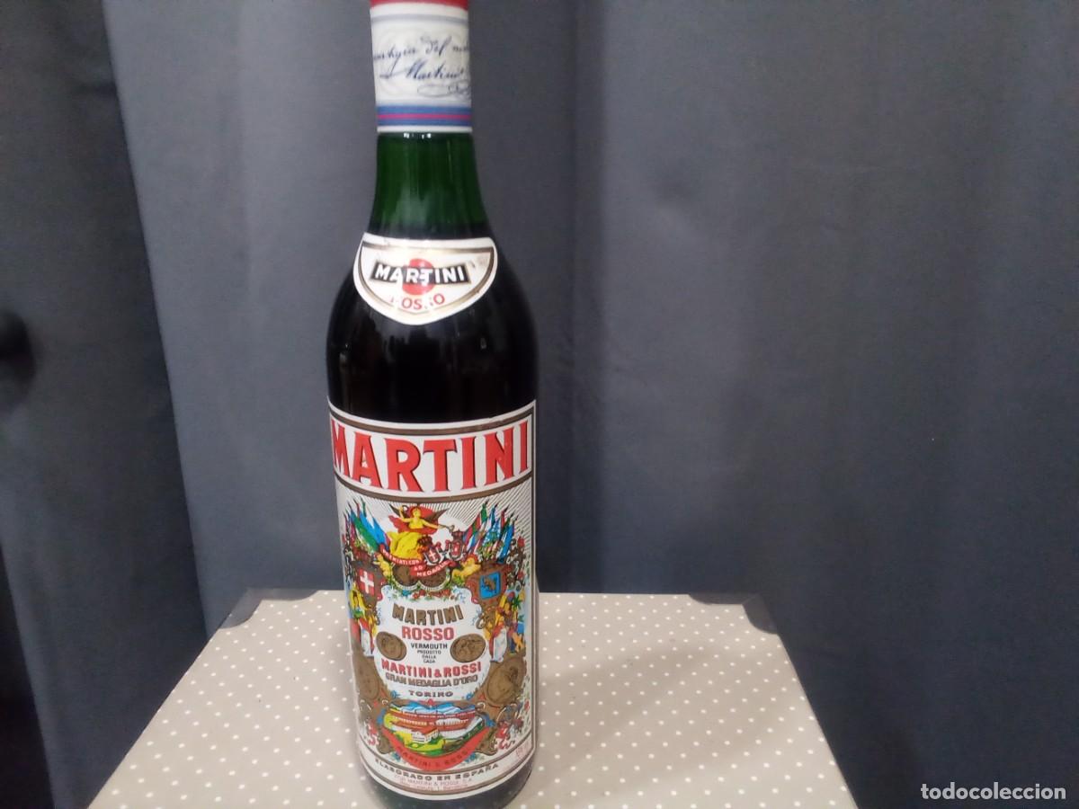 Coleccionismo de vinos y licores: BOTELLA DE MARTINI ROSSO - Foto 2