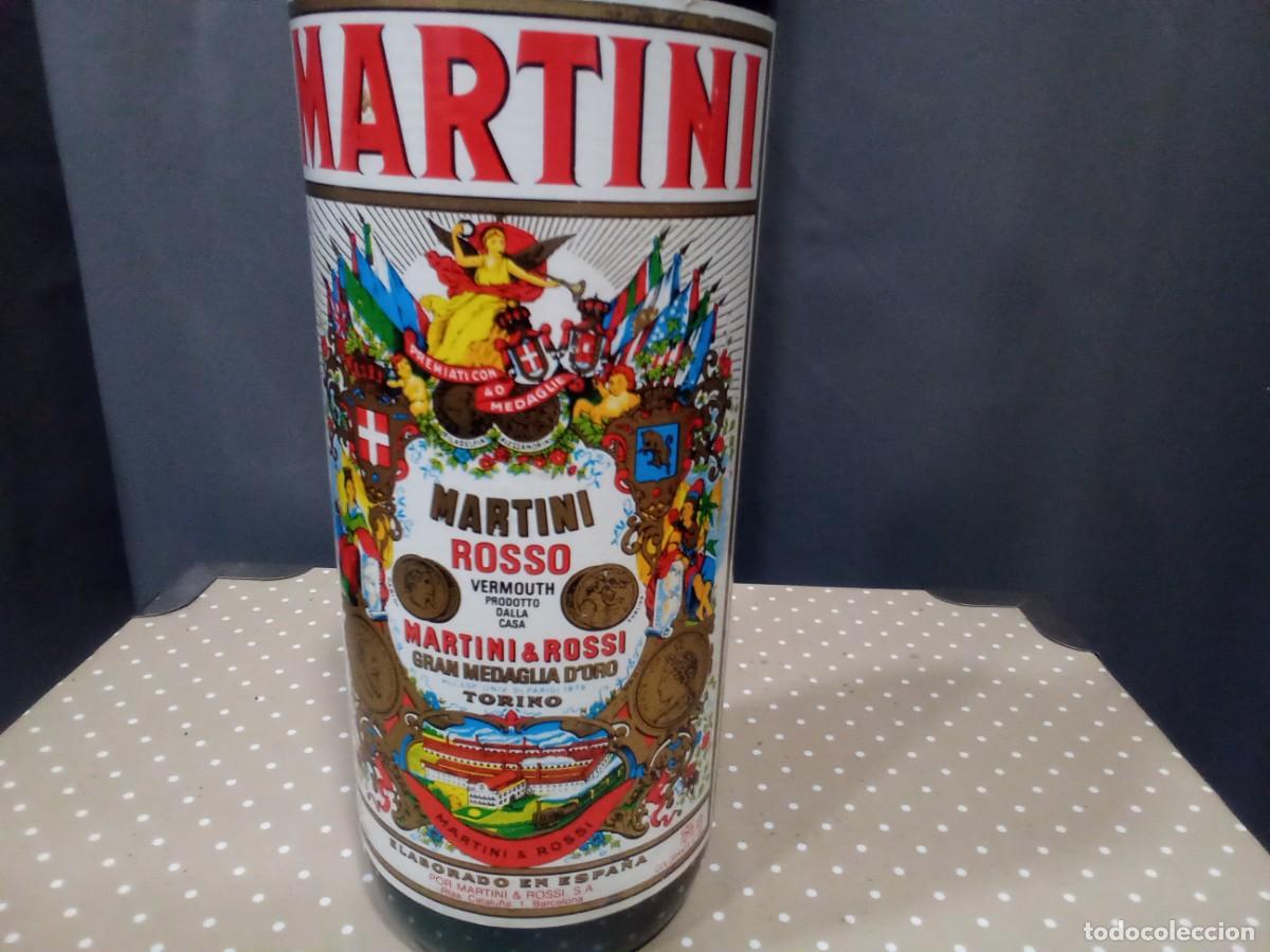 Coleccionismo de vinos y licores: BOTELLA DE MARTINI ROSSO - Foto 3