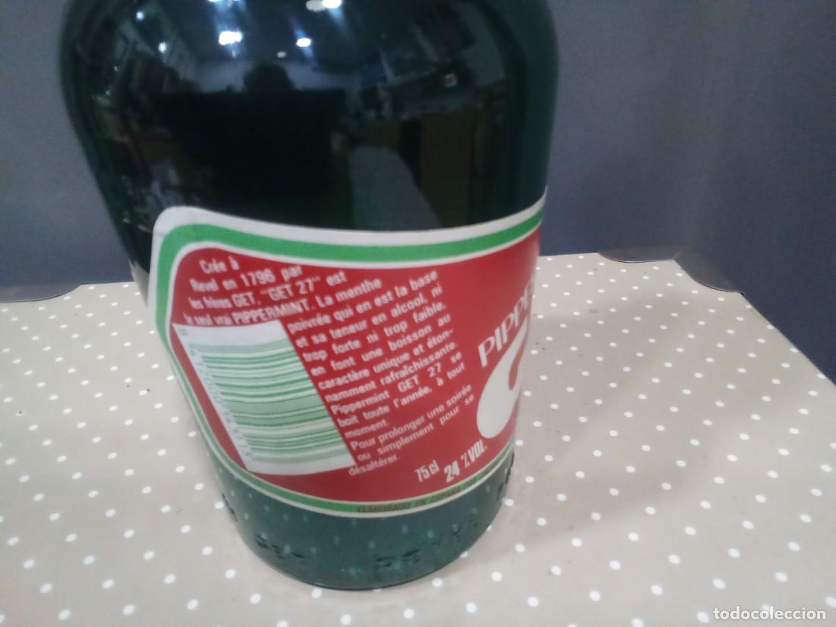 Coleccionismo de vinos y licores: BOTELLA DE PIPPERMINT-GET21 - Foto 3