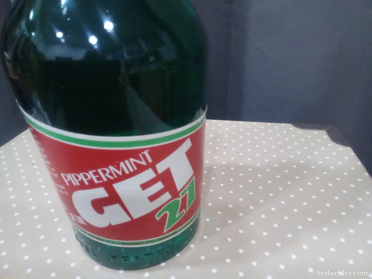 Coleccionismo de vinos y licores: BOTELLA DE PIPPERMINT-GET21 - Foto 4