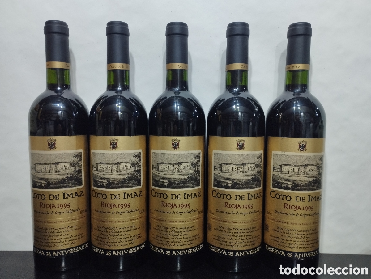 Coleccionismo de vinos y licores: Coto de Imaz,25 Aniversario