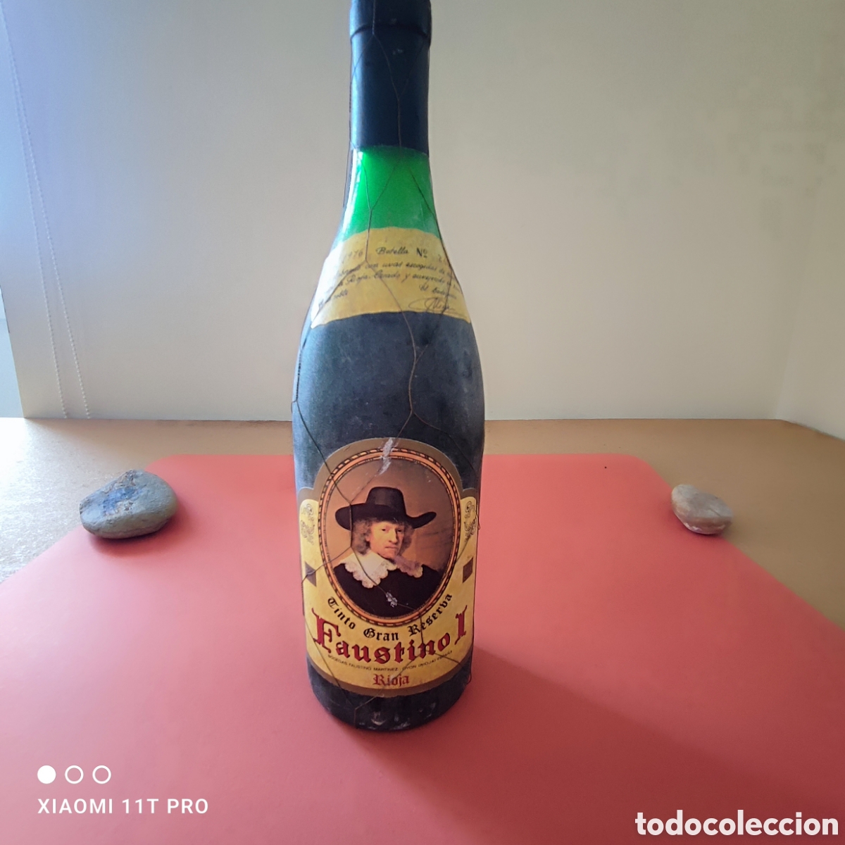 Coleccionismo de vinos y licores: Botella vino rioja, Faustino I gran reserva a&ntilde;o 1966