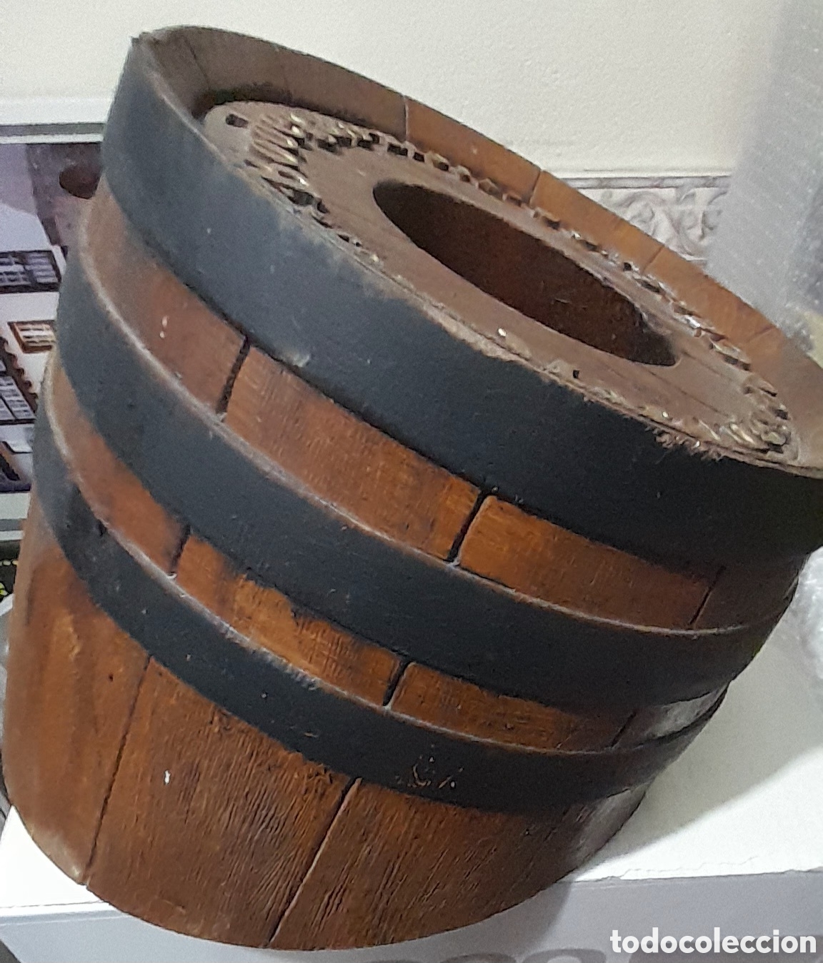 Coleccionismo de vinos y licores: Soporte expositor para botella - Foto 2