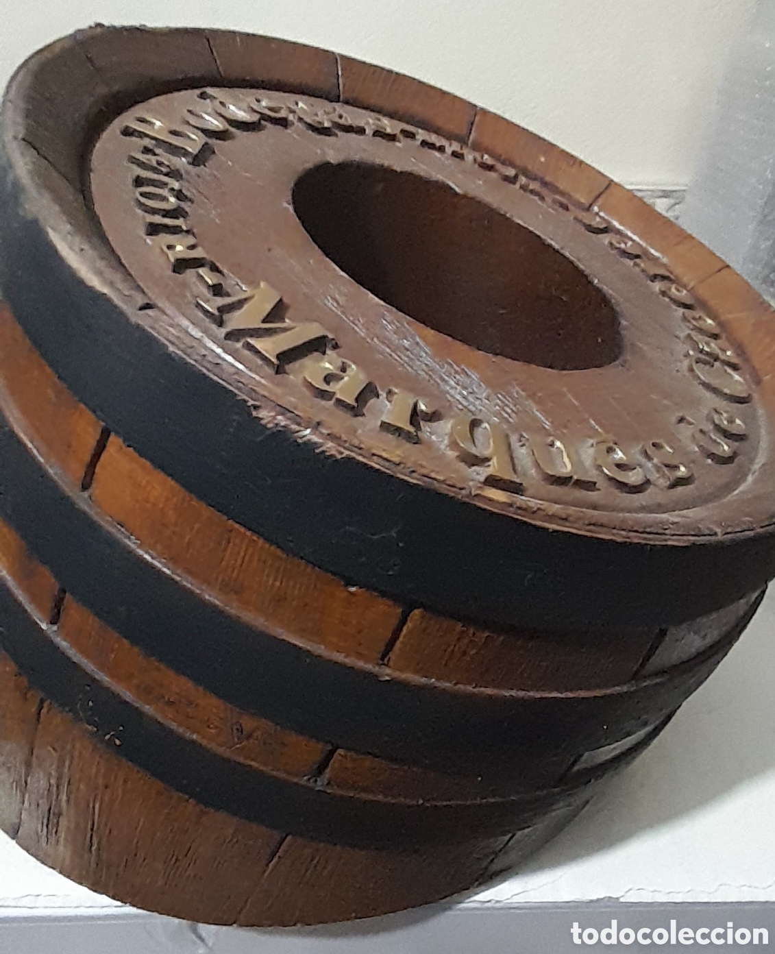 Coleccionismo de vinos y licores: Soporte expositor para botella - Foto 5