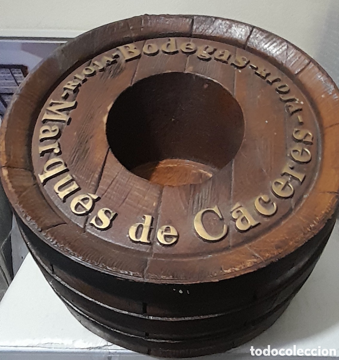 Coleccionismo de vinos y licores: Soporte expositor para botella - Foto 6
