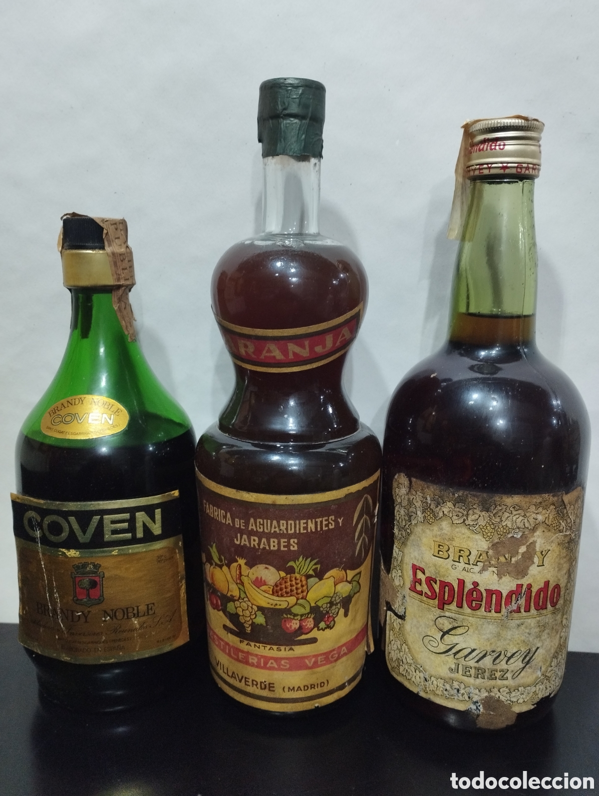 Coleccionismo de vinos y licores: Espl&eacute;ndido,Coven, jarabe de frutas.