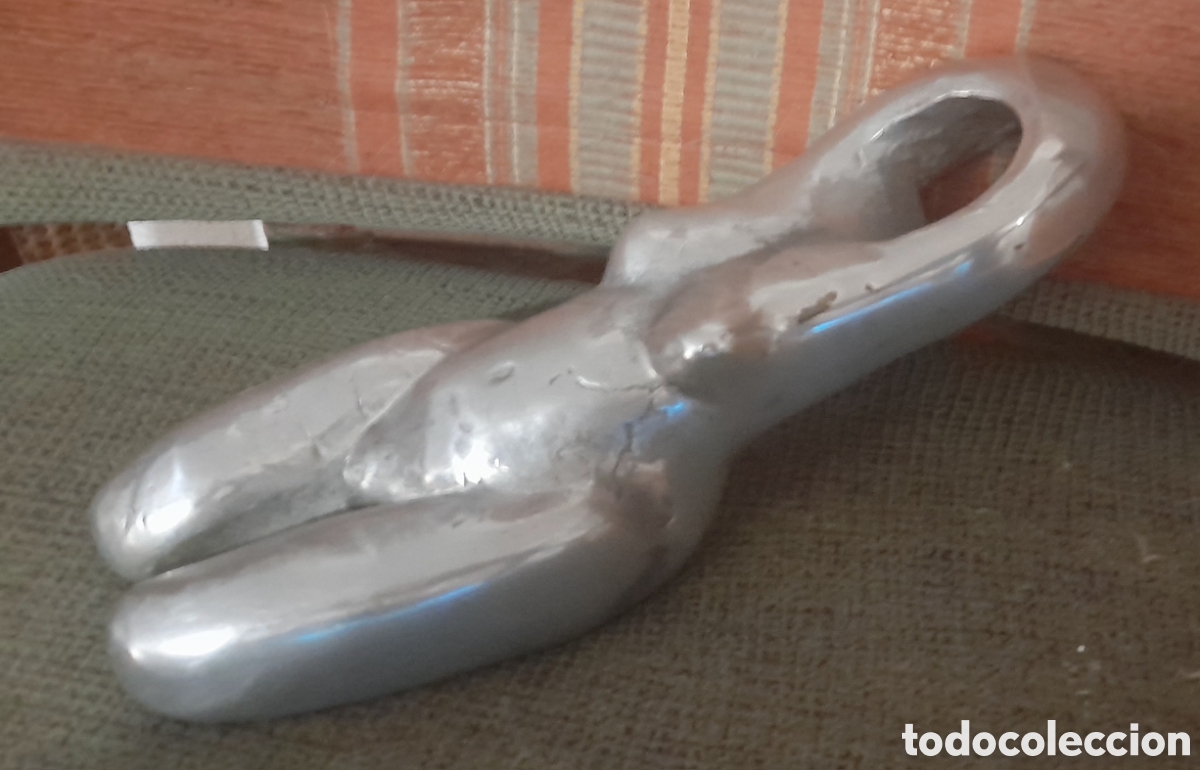 Coleccionismo de vinos y licores: Soporte para botella mujer - Foto 5