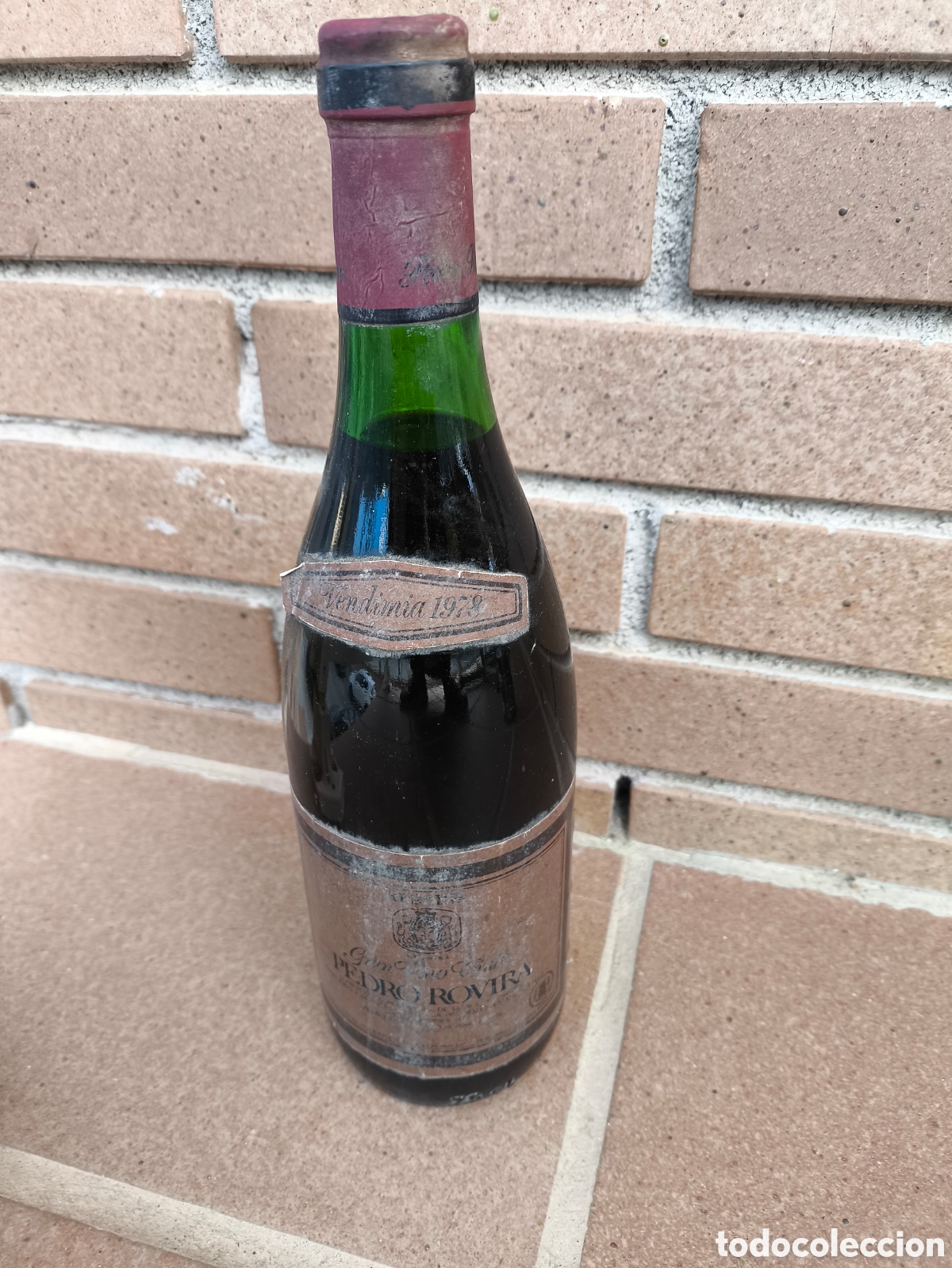 Coleccionismo de vinos y licores: Bogedas Pedro Rovira vendimia 1978 reserva