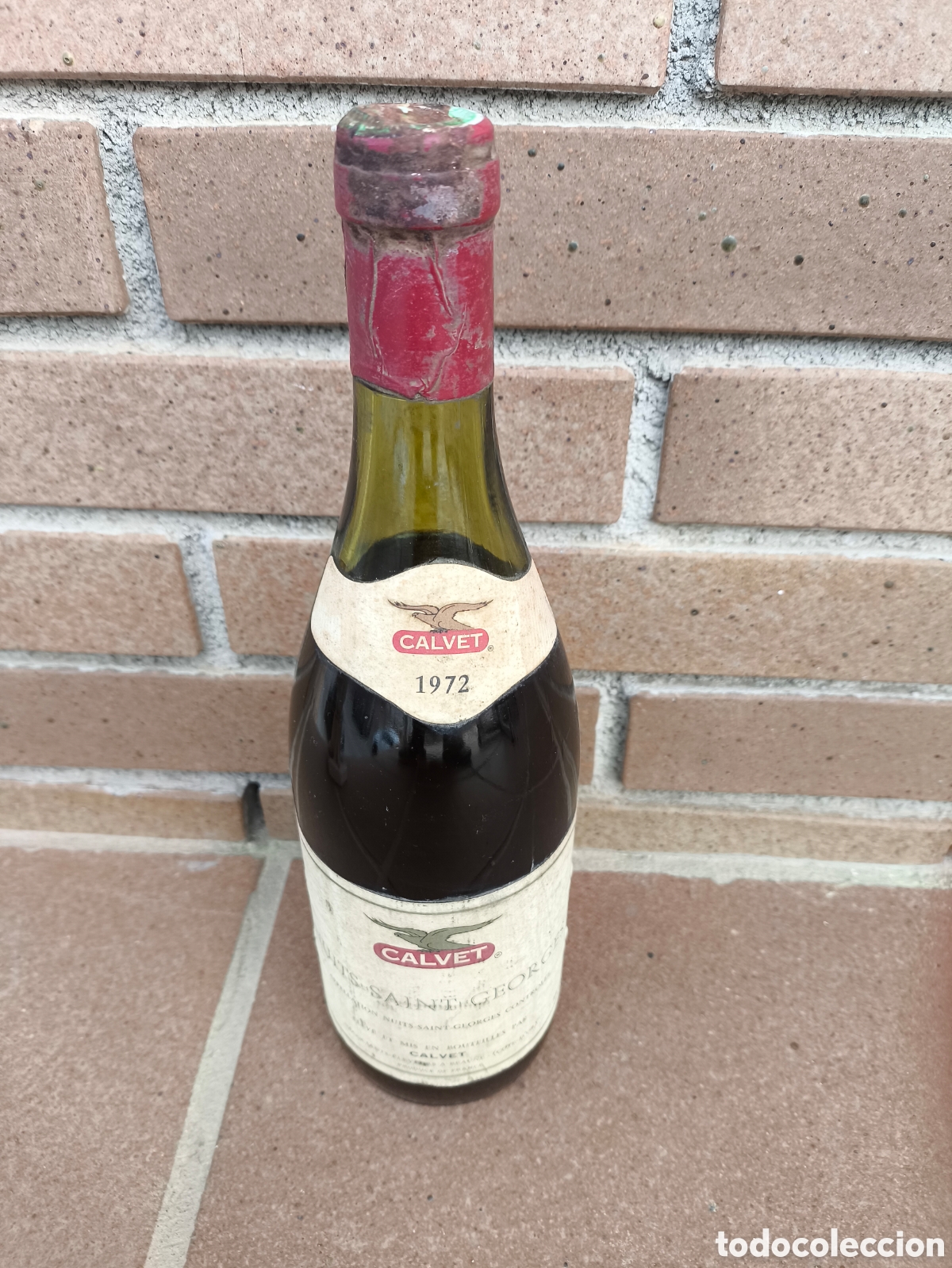 Coleccionismo de vinos y licores: Calvet 1972 Nuits Saint Georges
