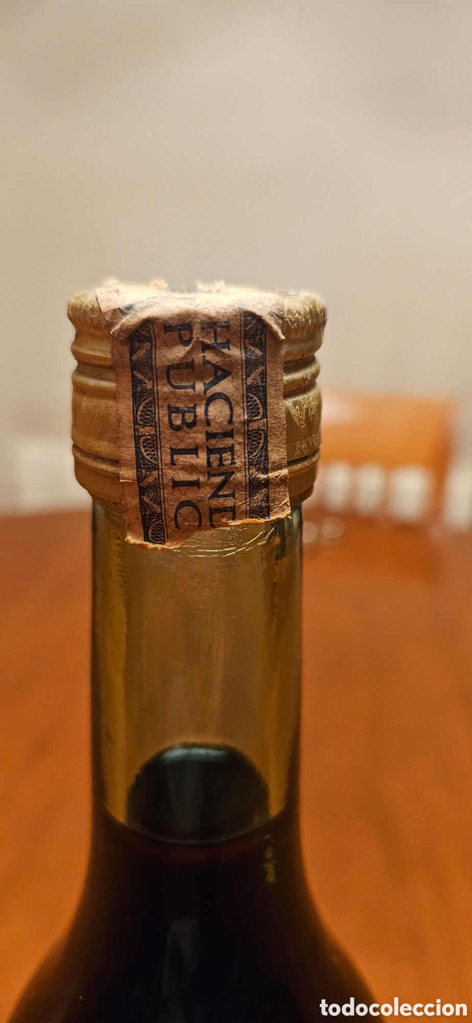 Coleccionismo de vinos y licores: Botella Brandy Centenario - Foto 2