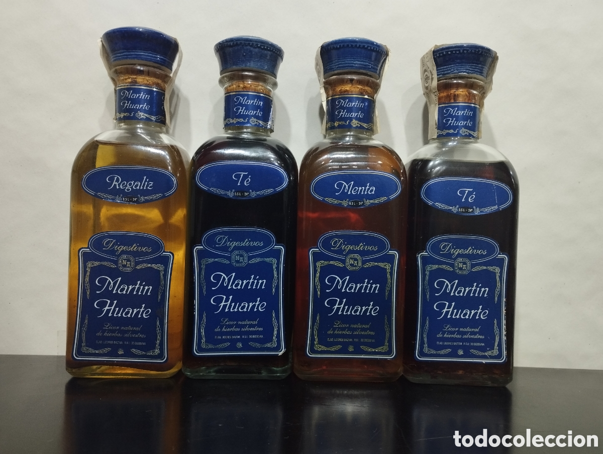 Coleccionismo de vinos y licores: Mart&iacute;n Huarte,Licores de Hierbas