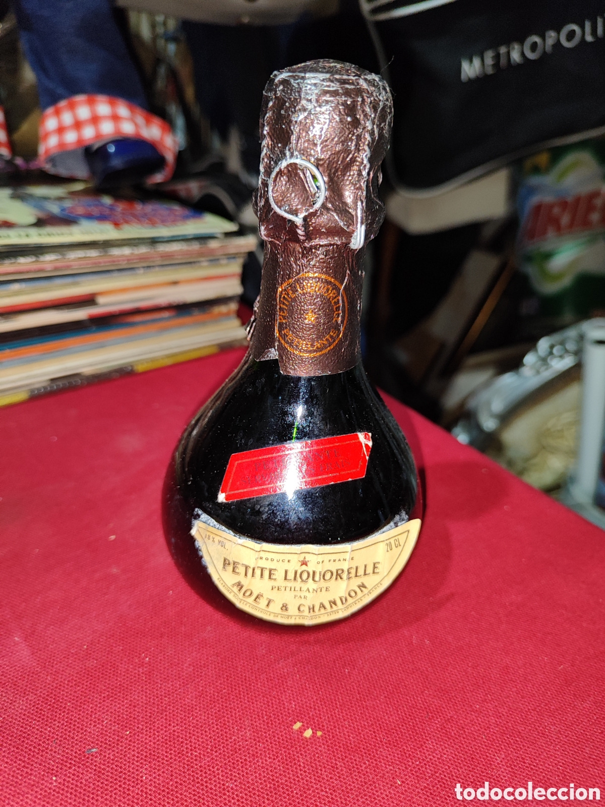 Coleccionismo de vinos y licores: BOTELLA 20 CL. PETITE LIQUORELLE PETILLANTE MOET & CHANDON A&Ntilde;OS 80 FRANCE