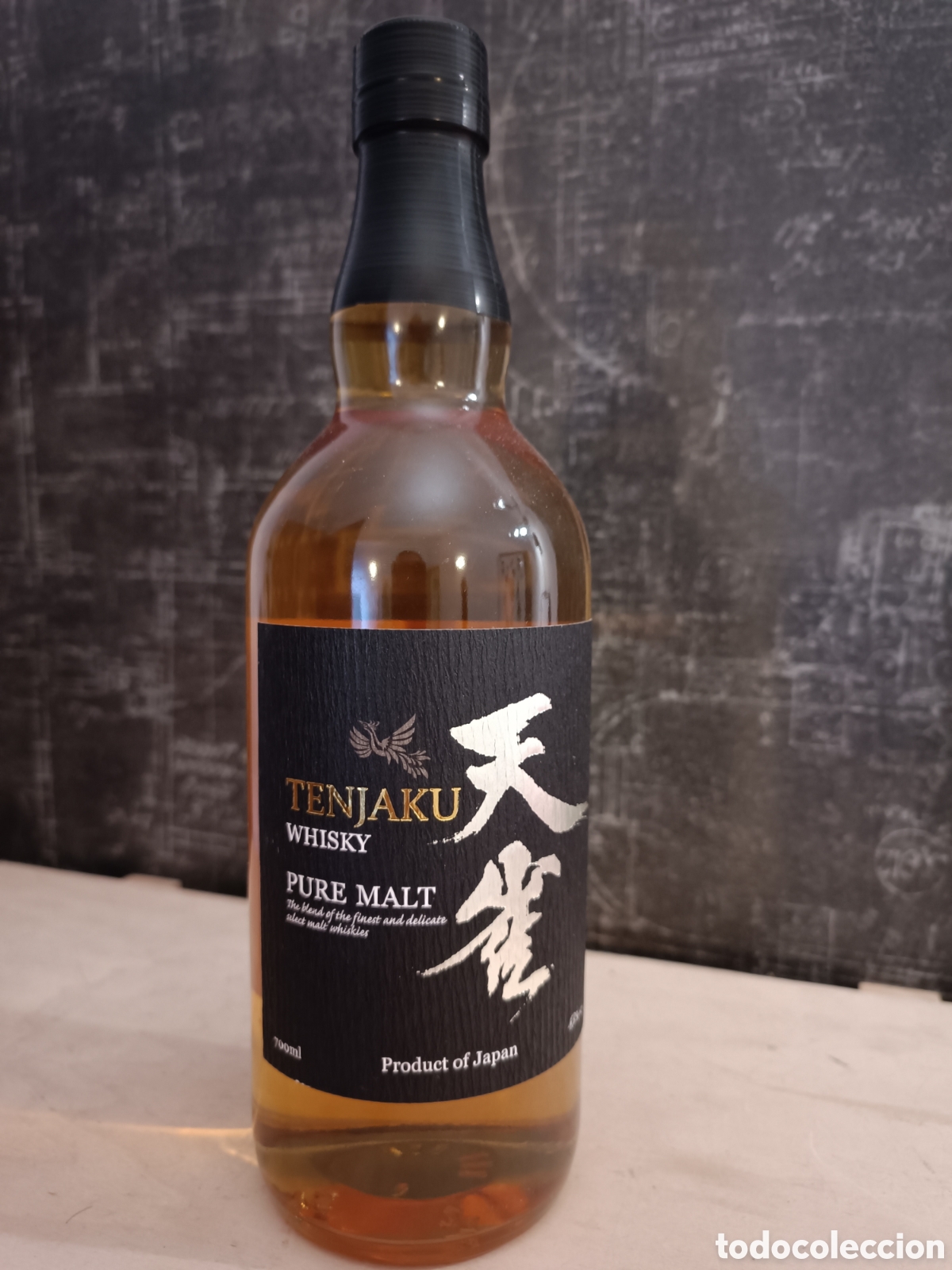 Coleccionismo de vinos y licores: BOTELLA DE WHISKY JAPON&Eacute;S &rdquo;TENJAKU&rdquo;.