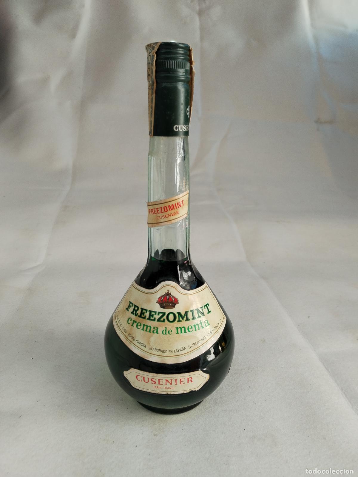 Sammlung von Weinen und Lik&ouml;ren: cusenier freezomint crema de menta