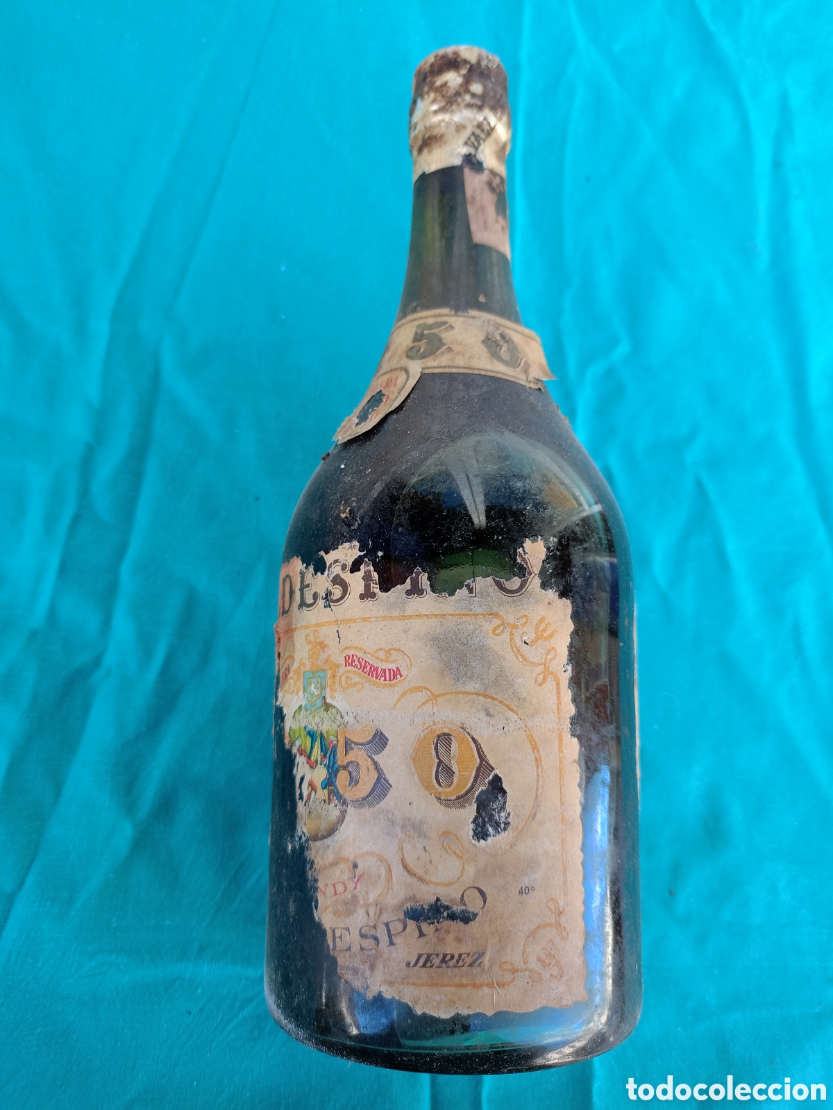 Collection of wines and liquors: BRANDY 1850 VALDESPINO. SIN ABRIR!