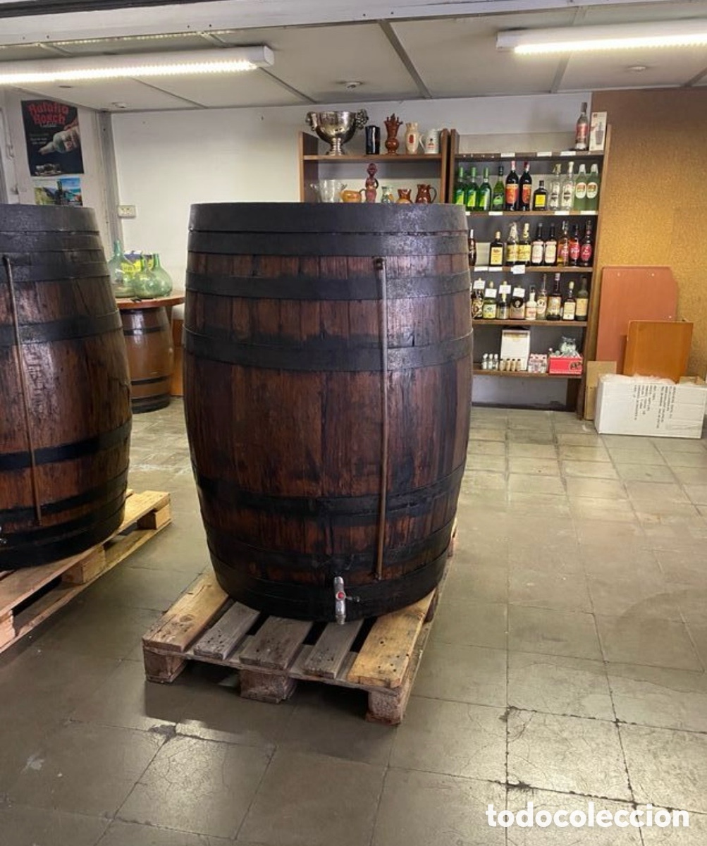 Coleccionismo de vinos y licores: Bota de vino de roble 650 litros