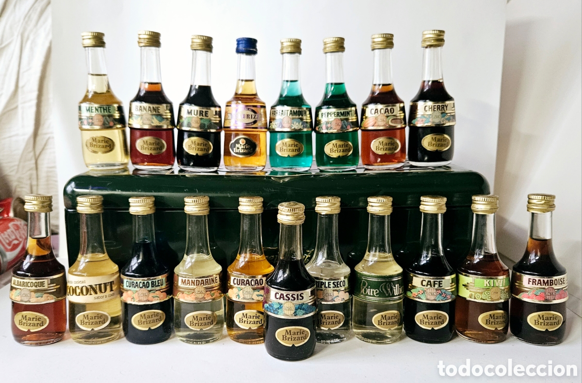 Sammlung von Weinen und Lik&ouml;ren: Lote 19 botellitas Marie Brizard