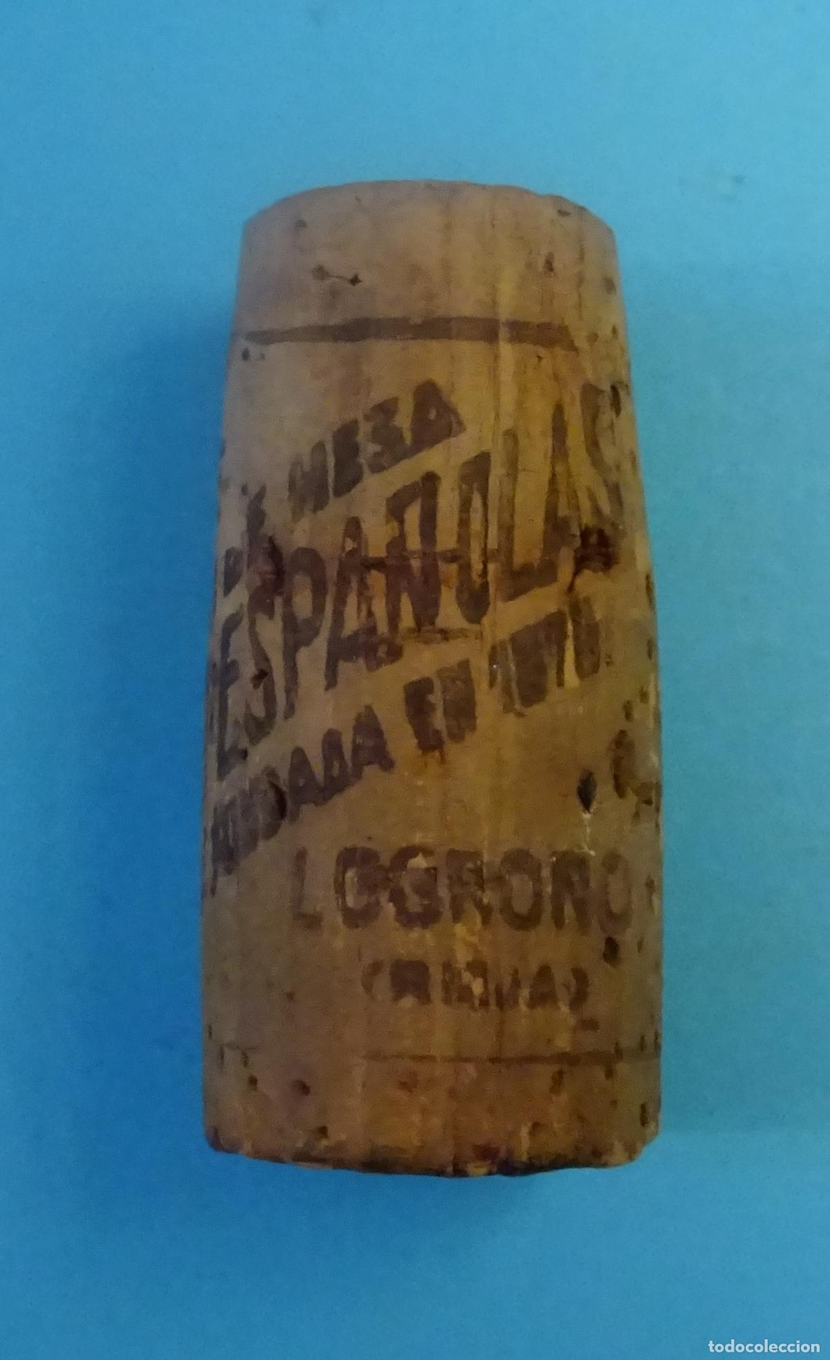 Coleccionismo de vinos y licores: TAP&Oacute;N DE CORCHO BODEGAS FRANCO ESPA&Ntilde;OLAS LOGRO&Ntilde;O RIOJA