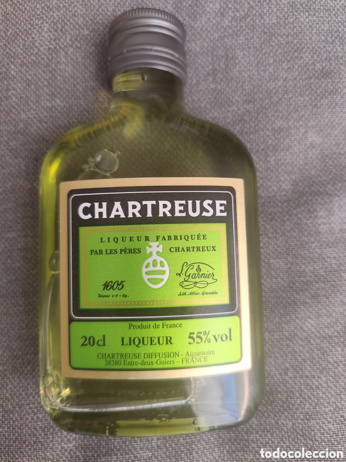 Coleccionismo de vinos y licores: Licor hierbas CHARTREUSE - Foto 3