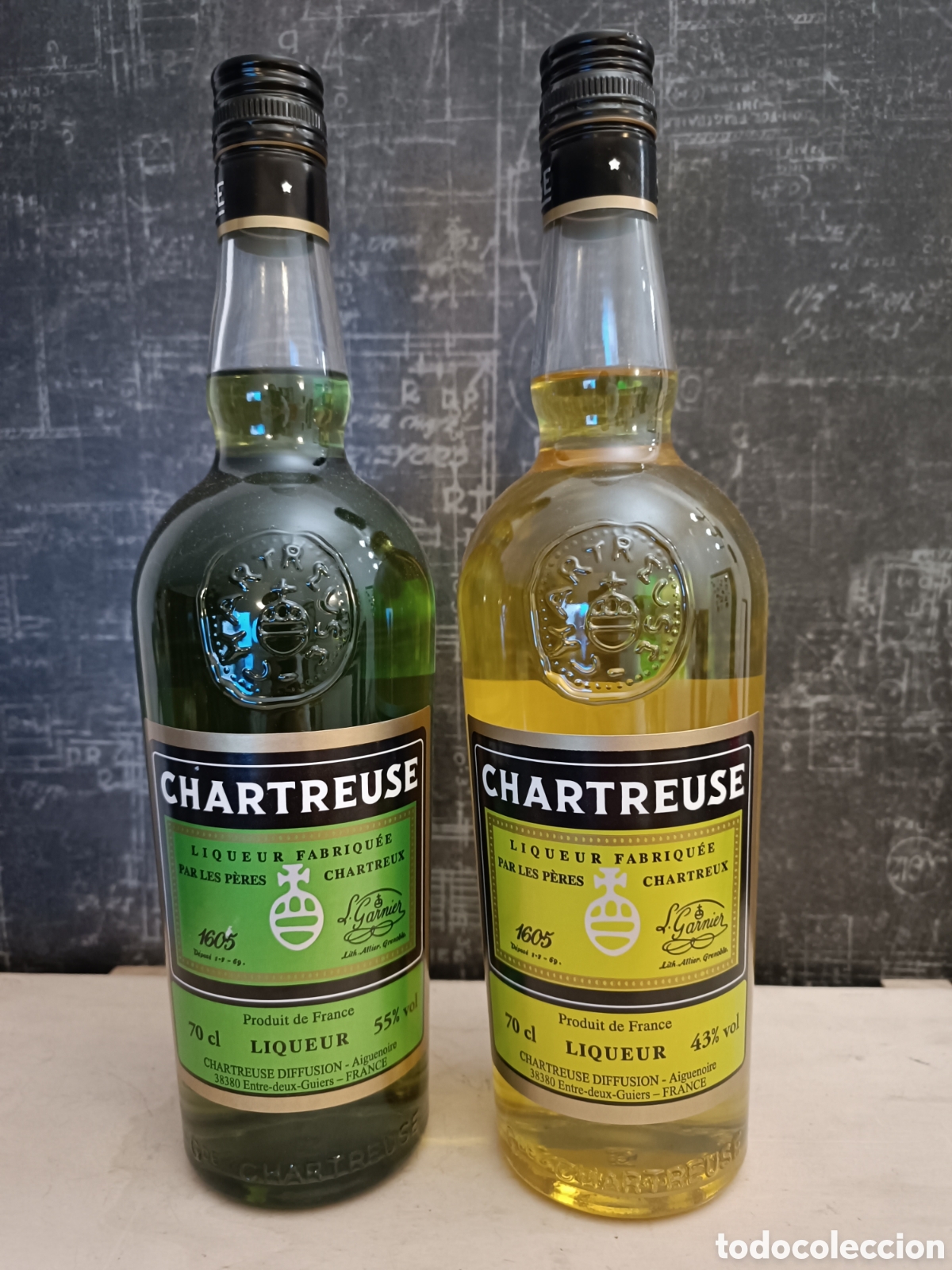Coleccionismo de vinos y licores: CHARTREUSE AMARILLO Y VERDE 2023 Y2022