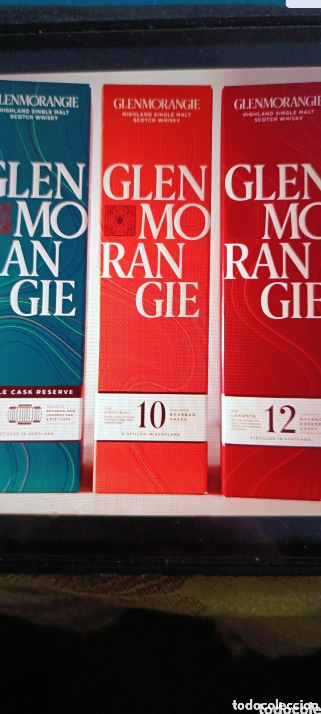 Coleccionismo de vinos y licores: LOTE DE 3 BOTELLAS DE WHISKY GLENMORANGIE