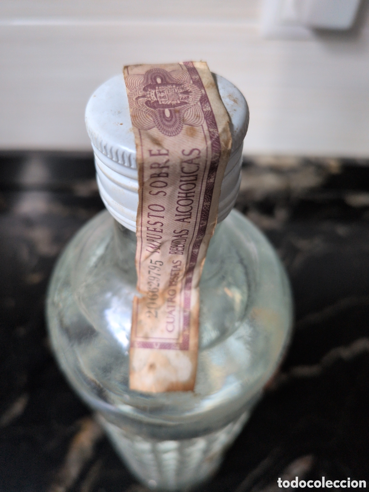 Coleccionismo de vinos y licores: Botella de An&iacute;s La Pubilla - Foto 4