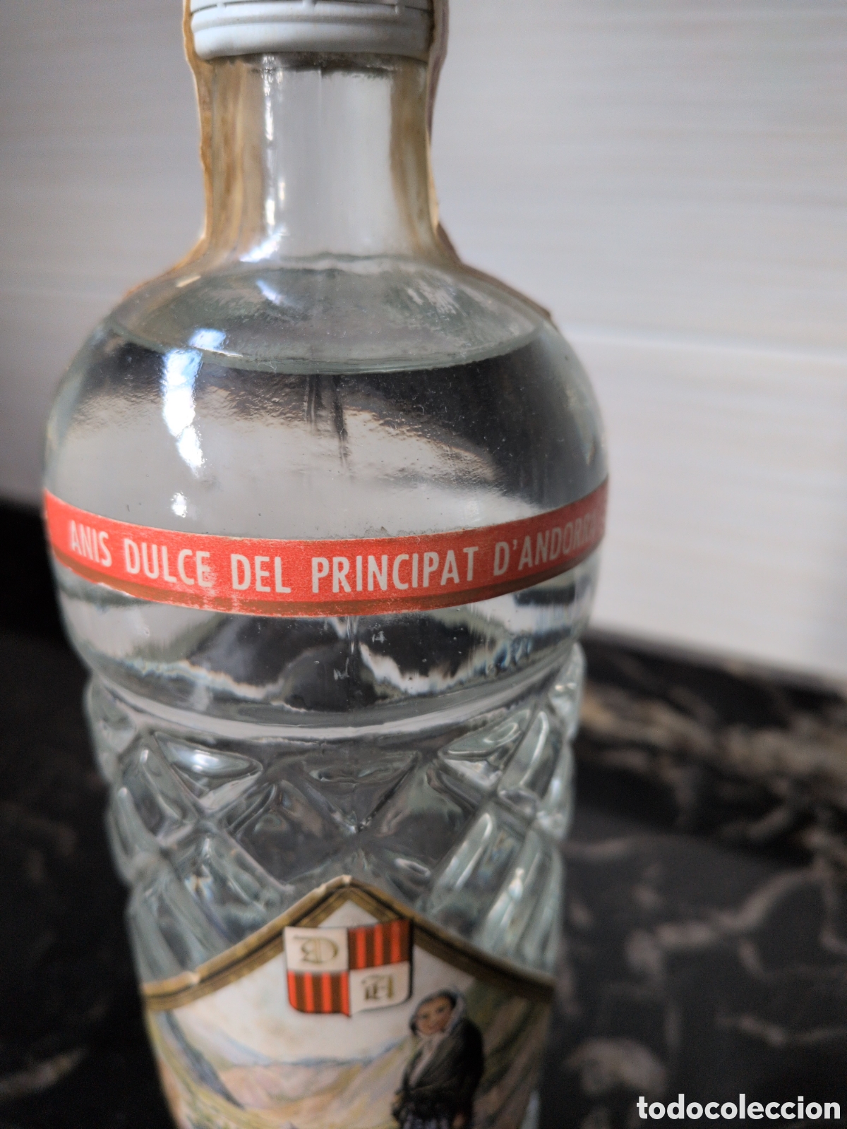 Coleccionismo de vinos y licores: Botella de An&iacute;s La Pubilla - Foto 5
