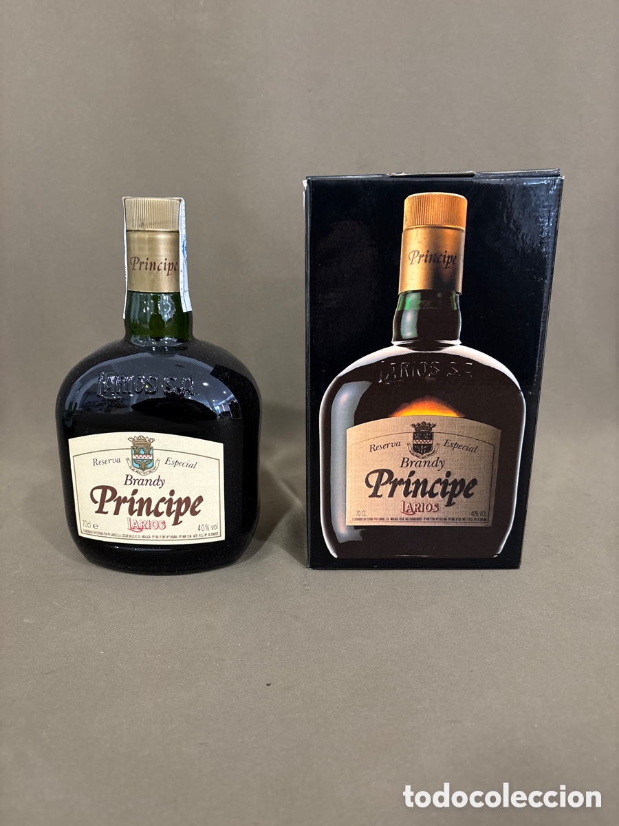 Coleccionismo de vinos y licores: Botella Brandy Pr&iacute;ncipe Larios Reserva Especial 70 cl,en su caja sin abrir