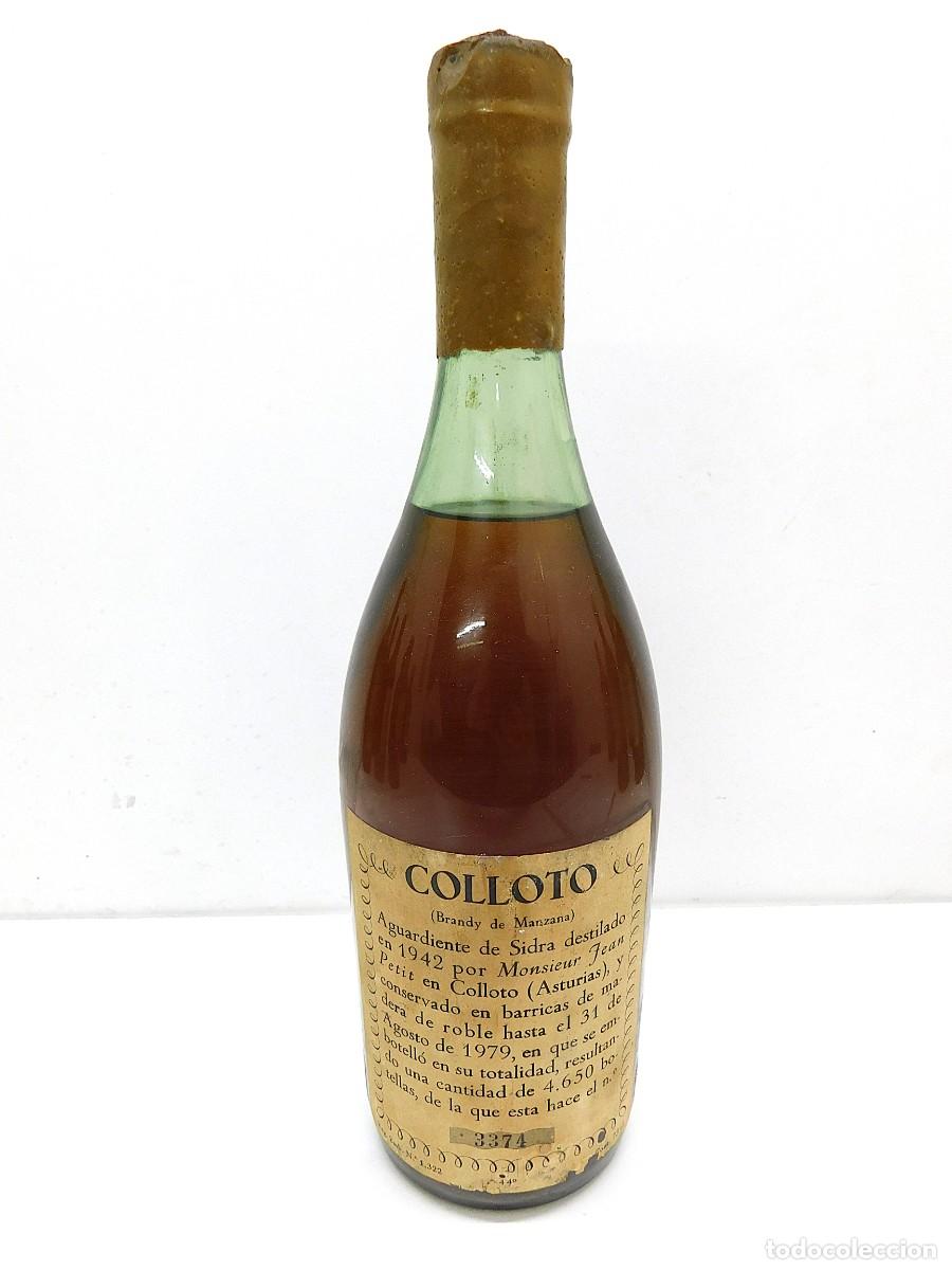 Sammlung von Weinen und Lik&ouml;ren: COLLOTO - BRANDY DE MANZANA - BOTELLA DE COLECCI&Oacute;N