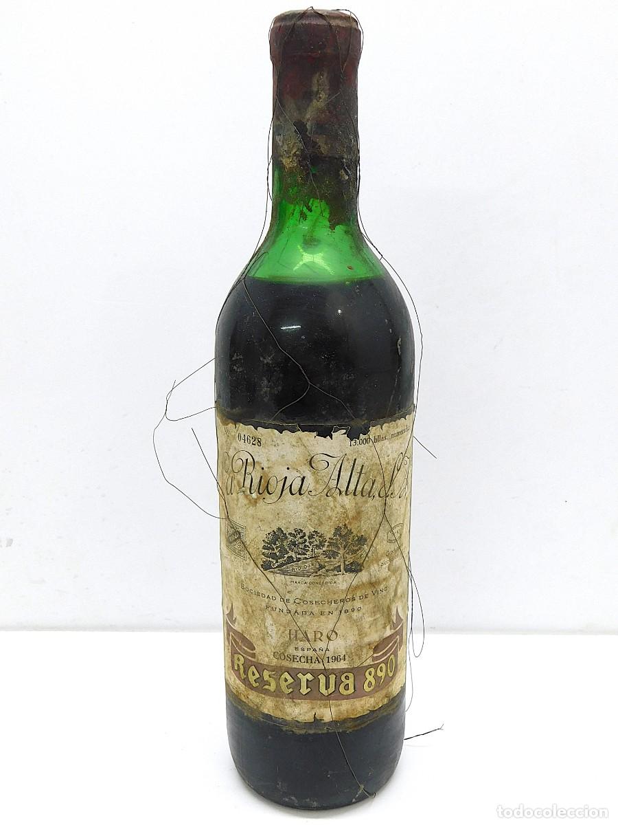 Sammlung von Weinen und Lik&ouml;ren: LA RIOJA ALTA RESERVA 890 - COSECHA 1964