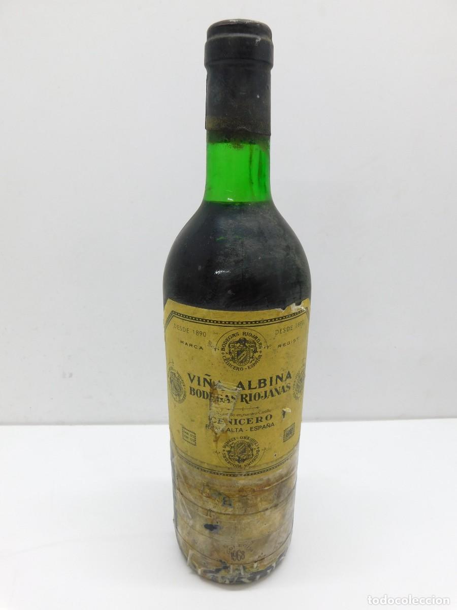 Sammlung von Weinen und Lik&ouml;ren: RIOJA VI&Ntilde;A ALBINA - COSECHA 1968