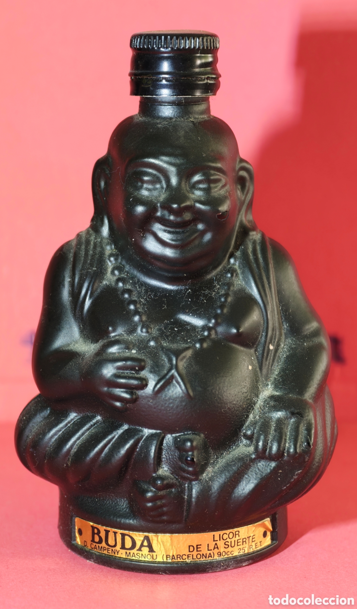 Coleccionismo de vinos y licores: Licor de la Suerte &rdquo;Buda&rdquo; - Foto 1