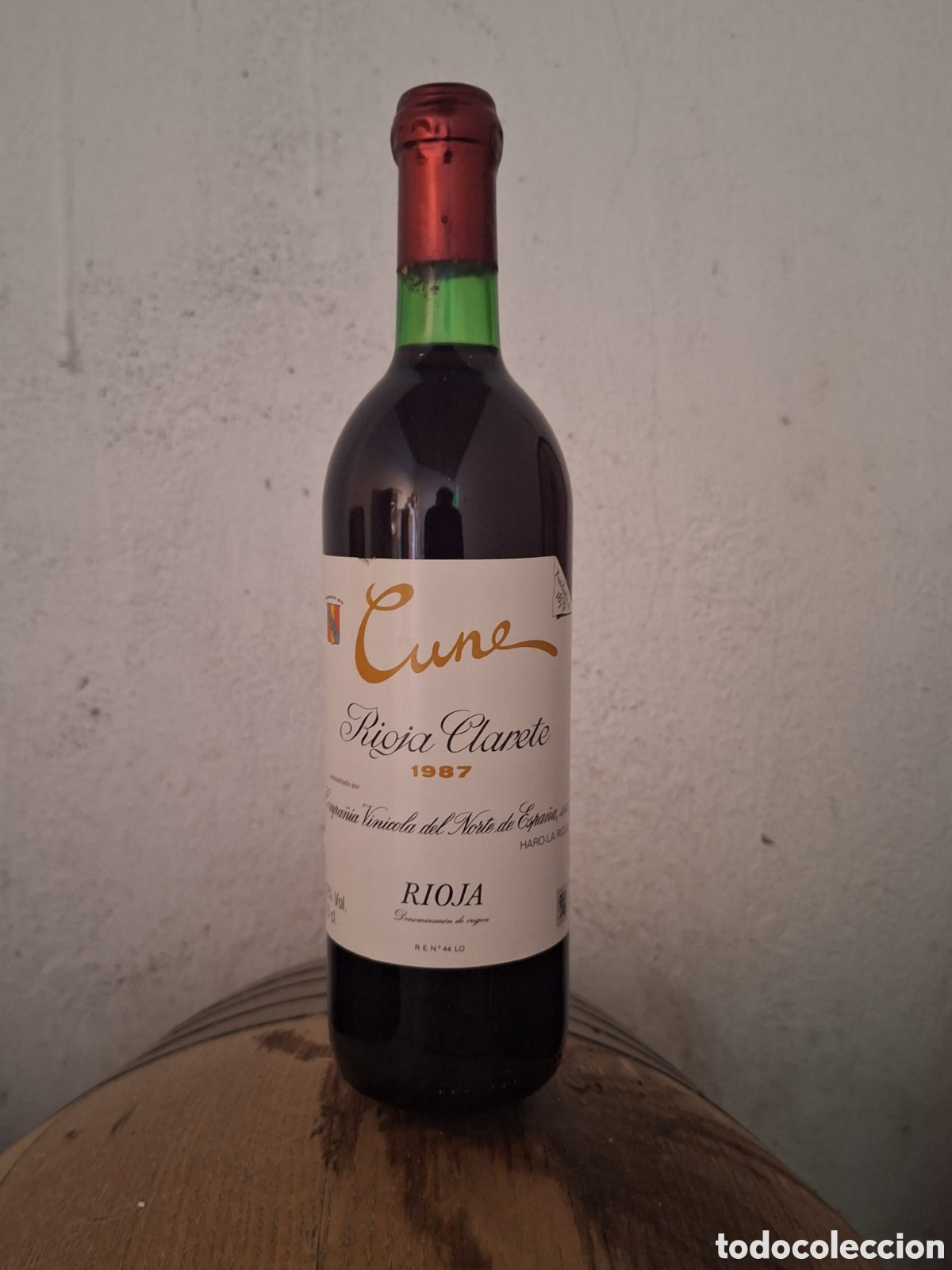 Coleccionismo de vinos y licores: CUNE- Vinos a&ntilde;adas 80. Conservados bodega