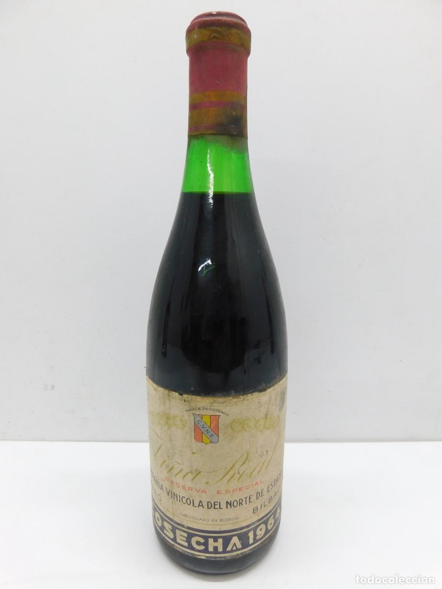 Collection of wines and liquors: RIOJA VI&Ntilde;A REAL - RESERVA ESPECIAL - COSECHA 1964