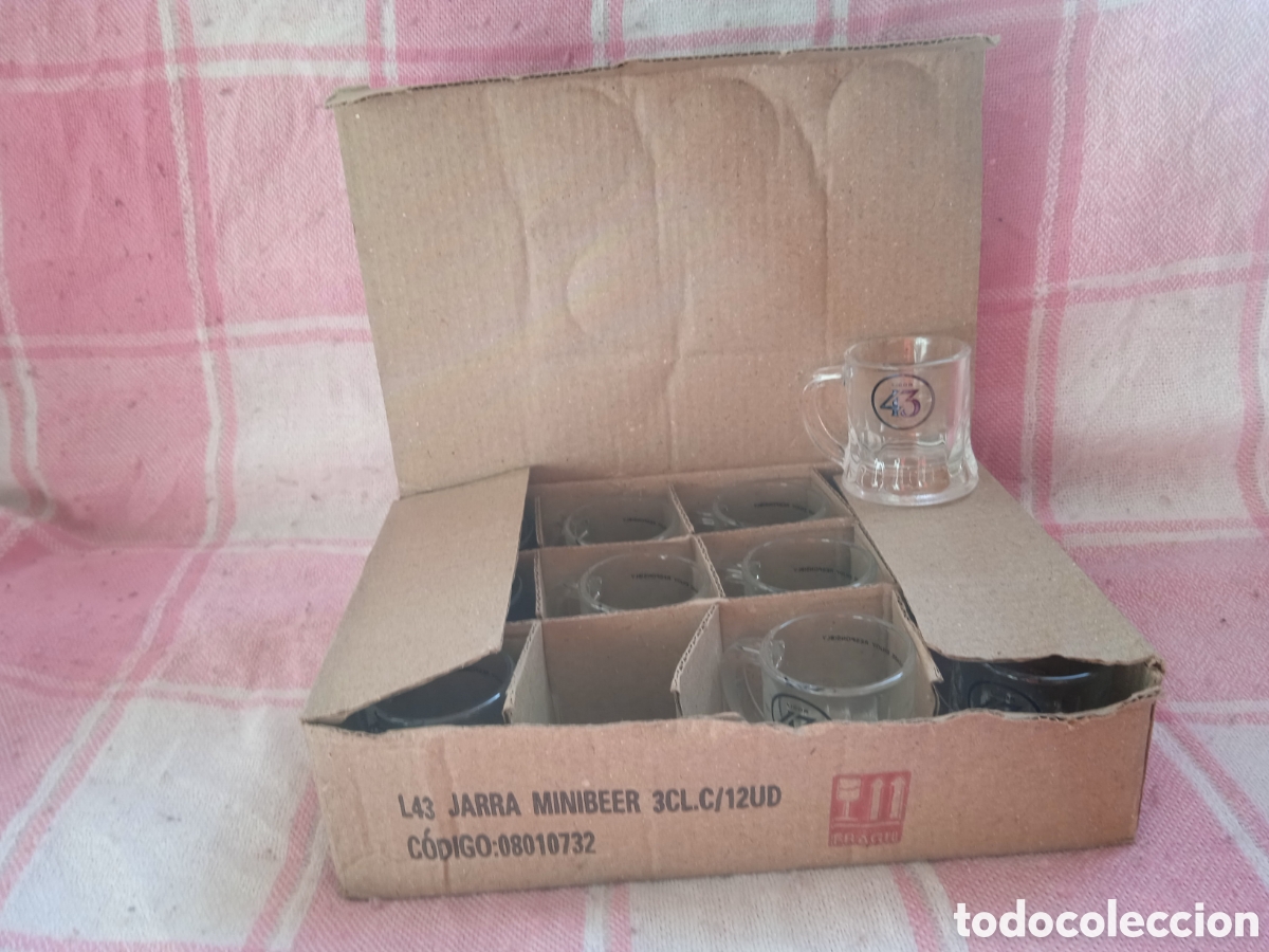 Coleccionismo de vinos y licores: 12 JARRITAS LICOR 43 * CHUPITO