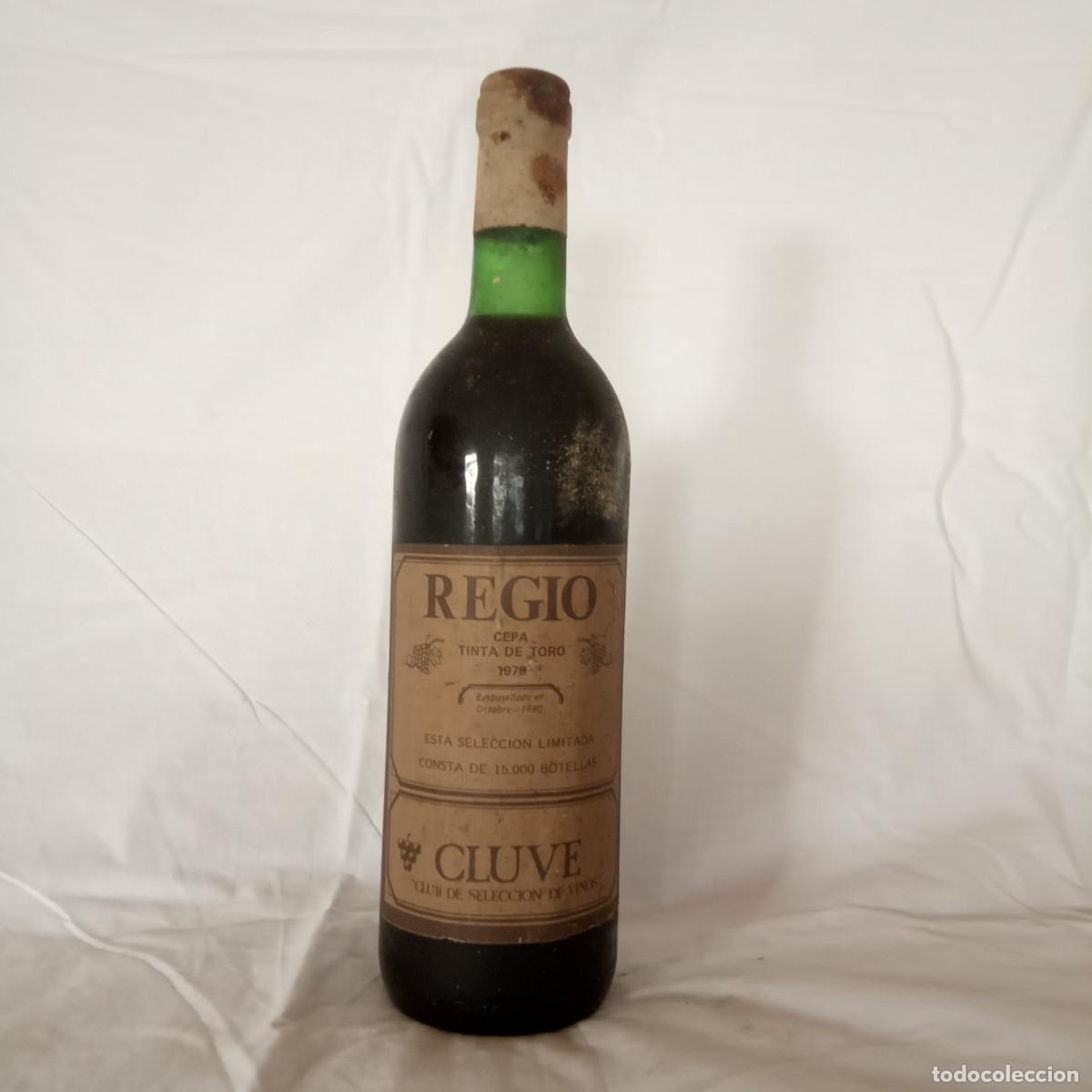 Coleccionismo de vinos y licores: Vino Regio Cepa Tinta del Toro 1978
