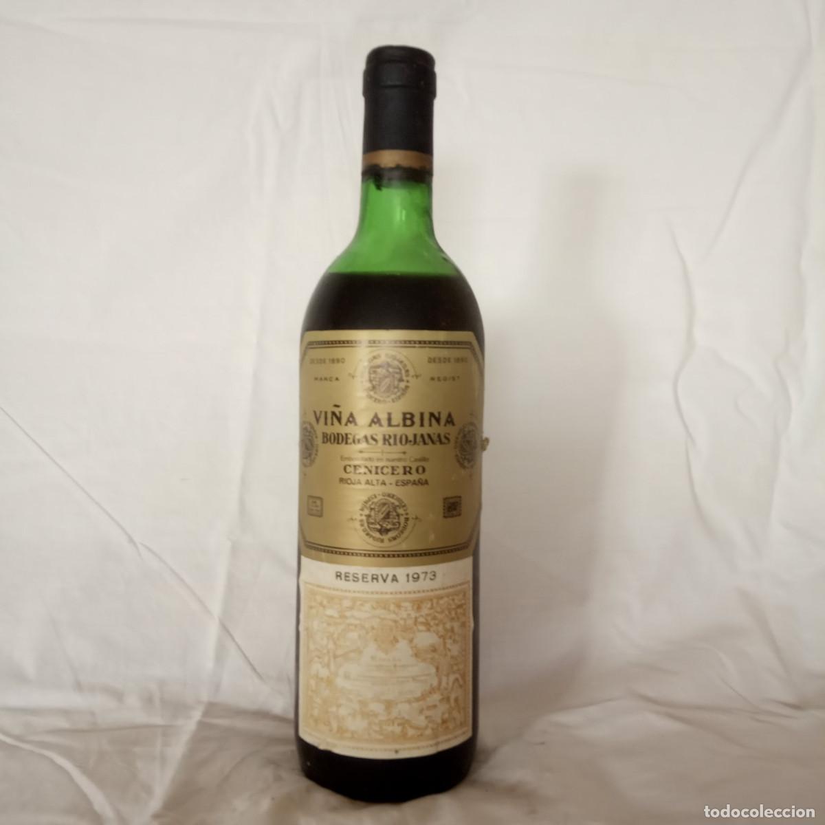 Coleccionismo de vinos y licores: Vino Vi&ntilde;a Albina Rioja Reserva 1973