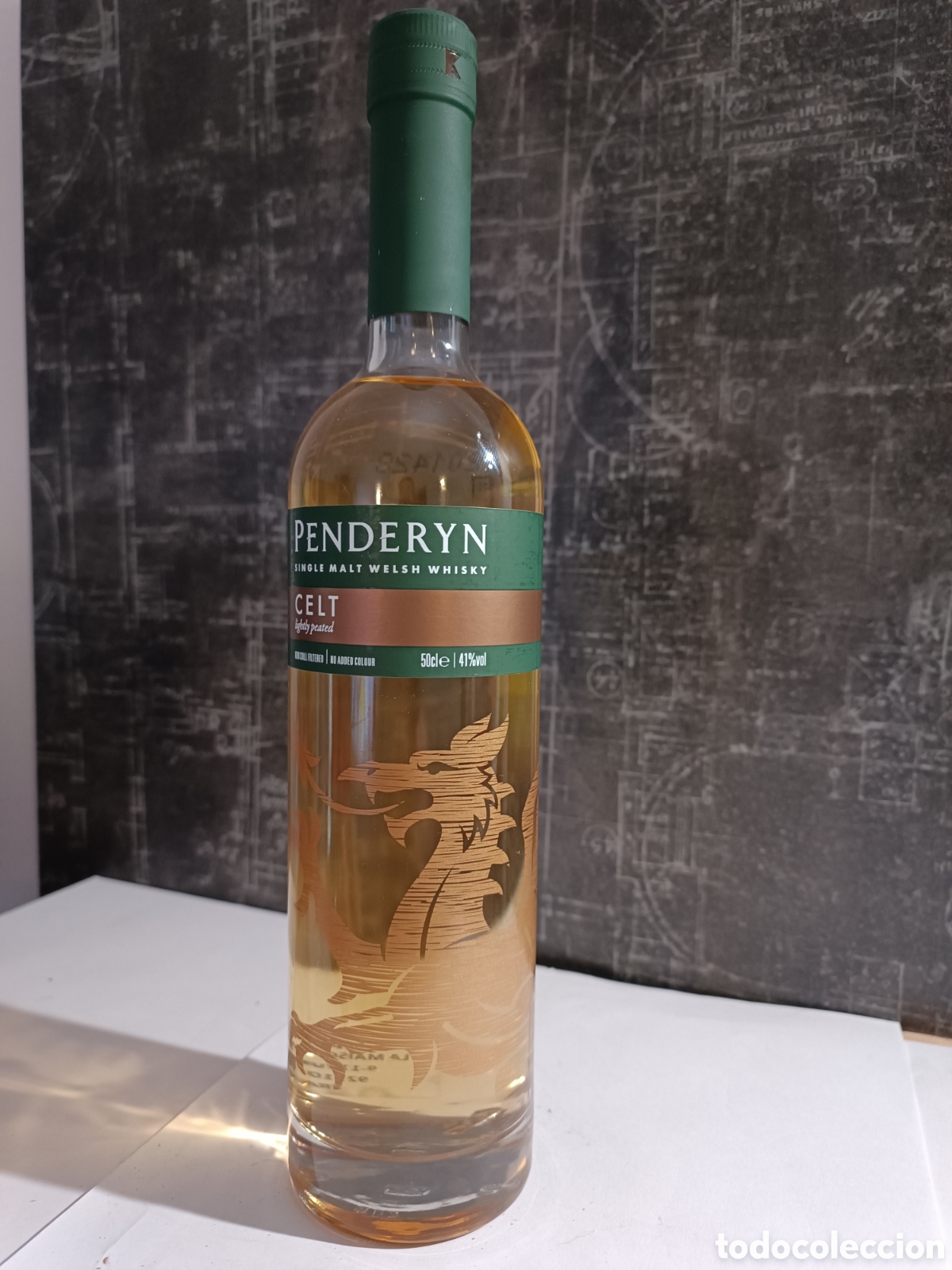 Coleccionismo de vinos y licores: BOTELLA DE WHISKY SINGLE MAL, &rdquo;PENDERYN CELT&rdquo;, REINO UNIDO, GALES.