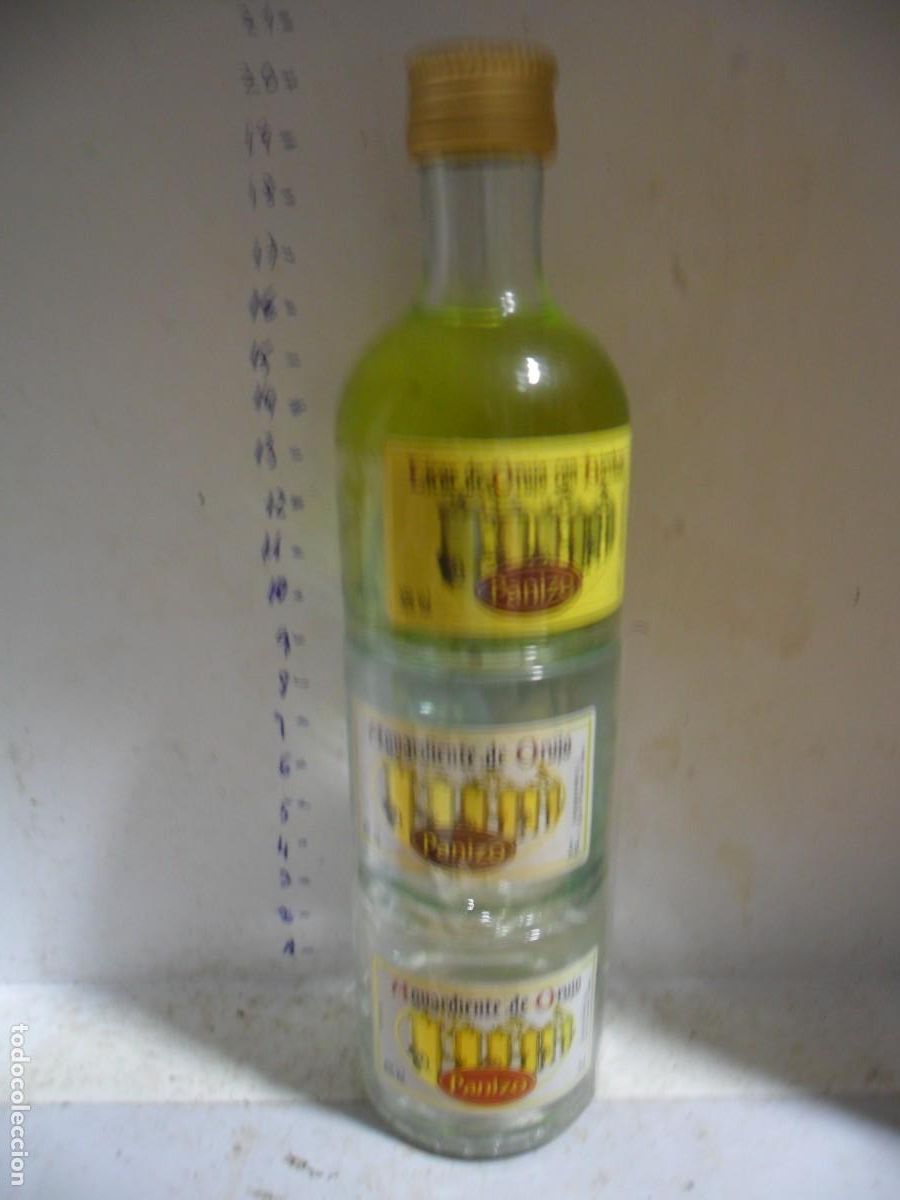 Coleccionismo de vinos y licores: BOTELLINES DE COLECCION ORUJO PANIZO