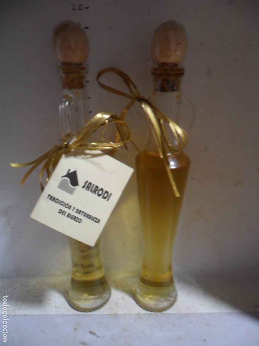 Coleccionismo de vinos y licores: BOTELLINES DE COLECCION SALRODI LICOR DEL BIERZO