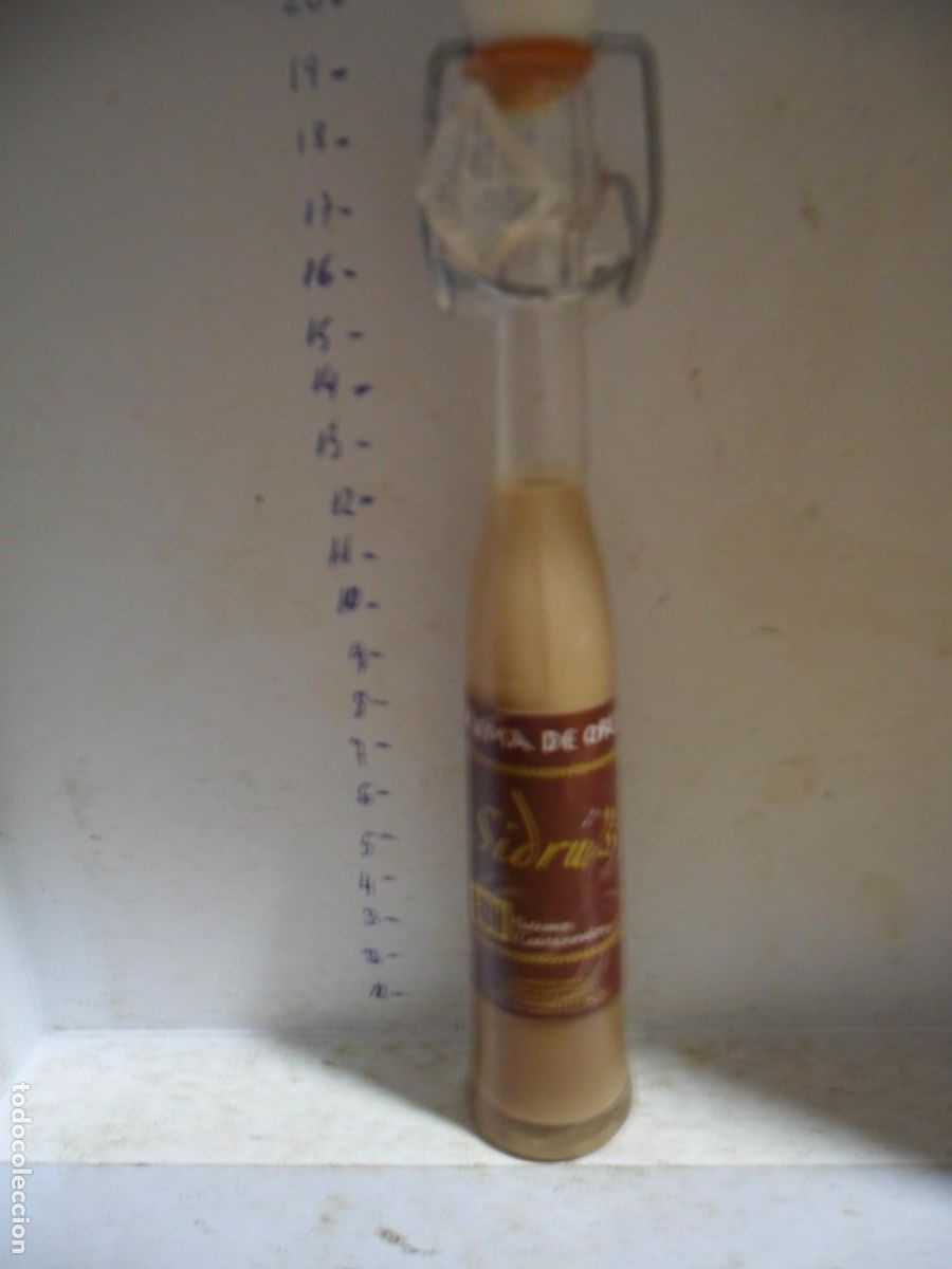 Coleccionismo de vinos y licores: BOTELLIN DE COLECCION CREMA DE ORUJO SIDRUS