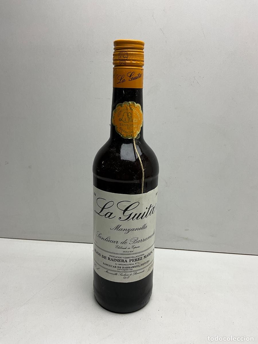 Coleccionismo de vinos y licores: BOTELLA MANZANILLA LA GUITA BOTELLA VIEJA MAS DE 15 A&Ntilde;OS SANLUCAR DE BARRAMEDA - 70 cl. 15&ordm;
