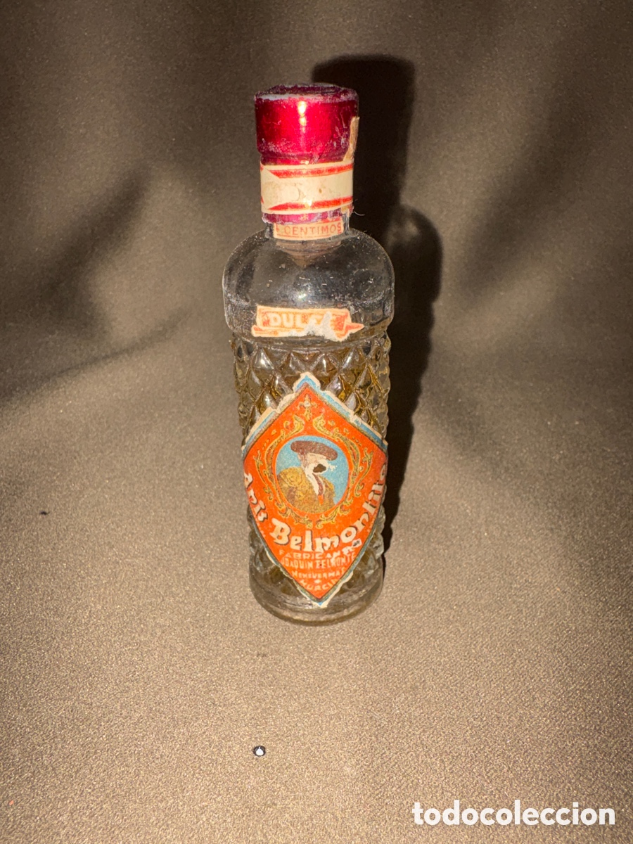 Coleccionismo de vinos y licores: Antigua mini botella An&iacute;s Belmontito,Nonduermas(Murcia)precintado.ver fotos,DULCE