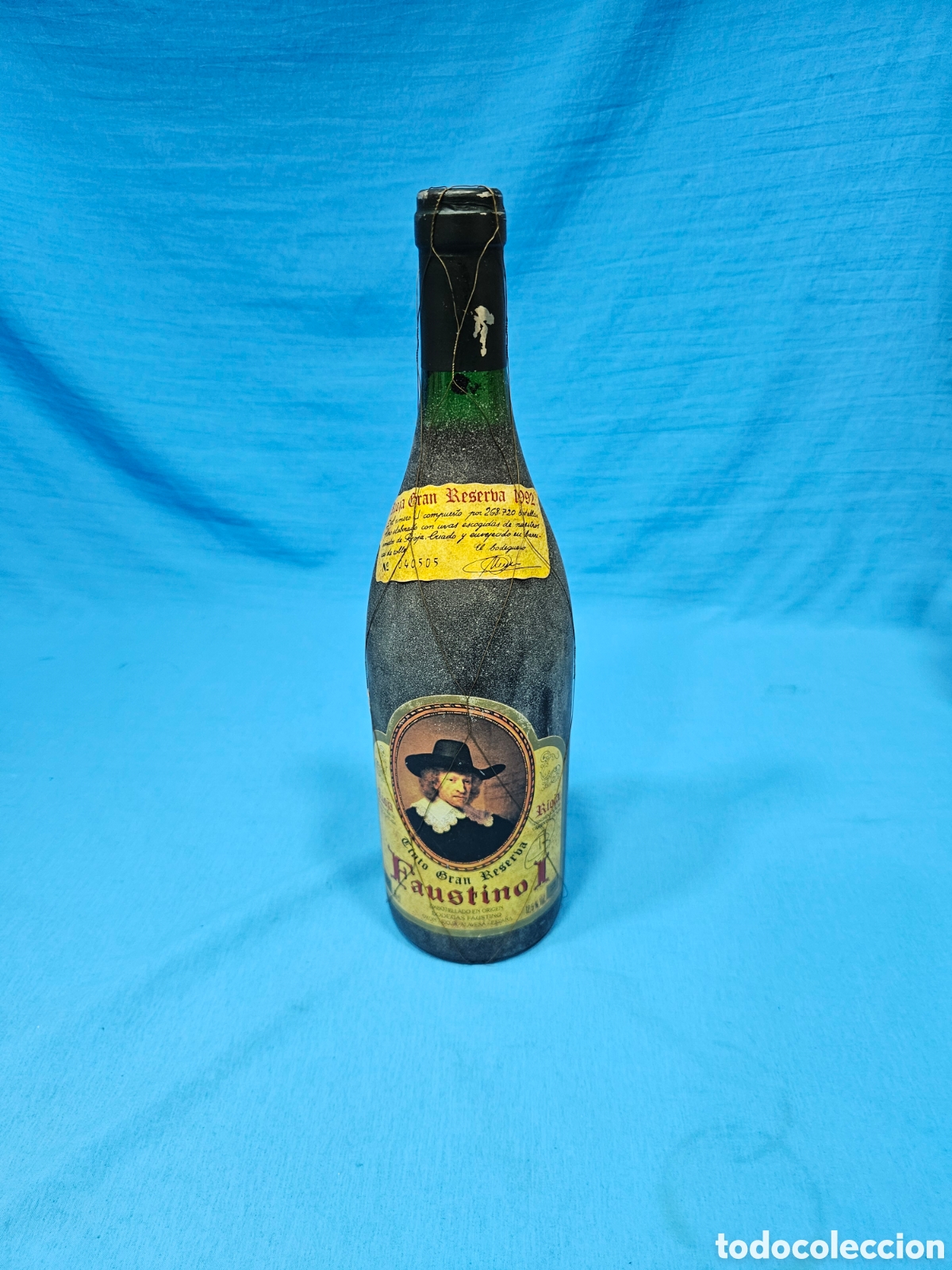 Colecionismo de vinhos e licores: BOTELLA VINO TINTO GRAN RESERVA 1992. FAUSTINO I. 75 CL