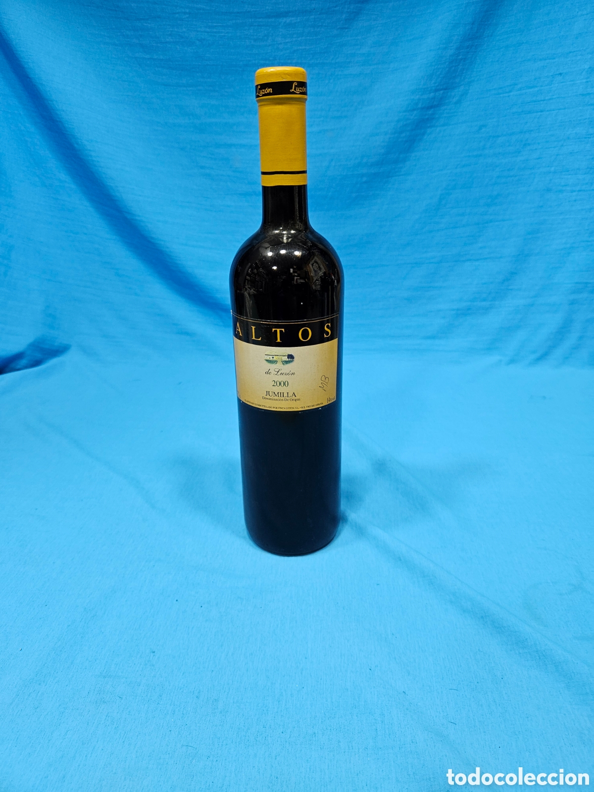 Collection of wines and liquors: BOTELLA VINO TINTO ALTOS DE LUZON 2000 JUMILLA